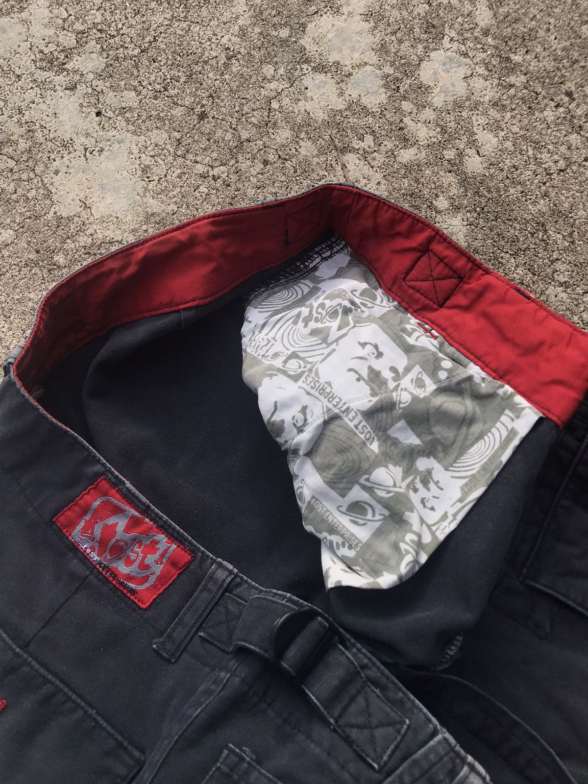 Lost Enterprises Vtg Lost Enterprises Skateboard Double Knee Cargo Pants W32 Size US 32 / EU 48 - 4 Thumbnail