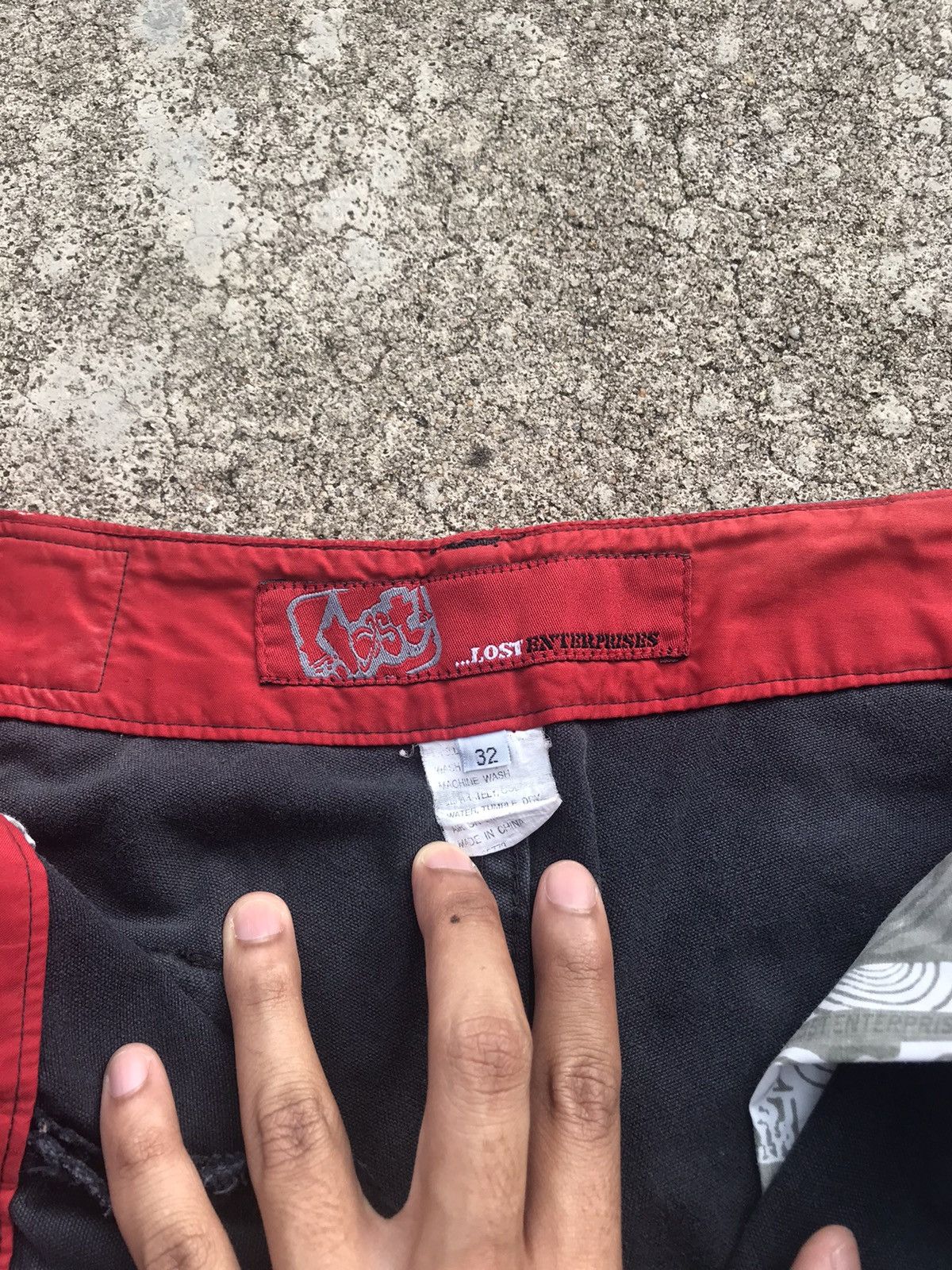 Lost Enterprises Vtg Lost Enterprises Skateboard Double Knee Cargo Pants W32 Size US 32 / EU 48 - 3 Thumbnail