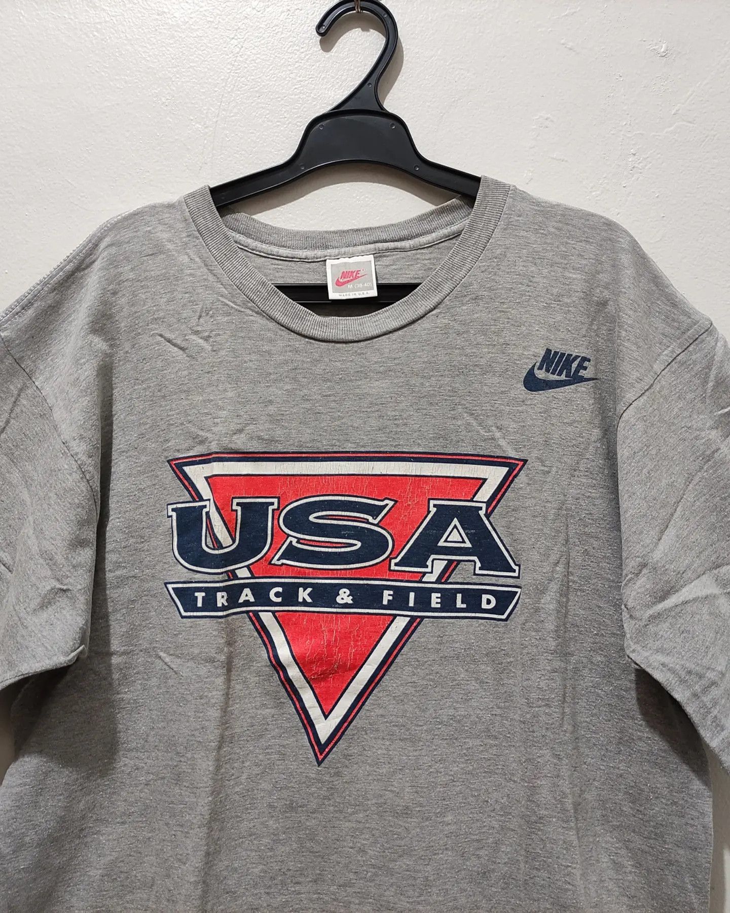 Nike × Vintage Vintage 90s Nike Usa Track and Field Size US M / EU 48-50 / 2 - 11 Thumbnail