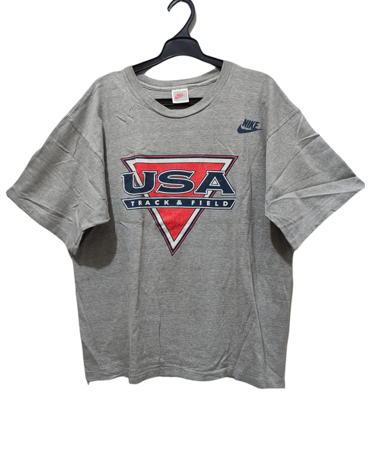 Nike × Vintage Vintage 90s Nike Usa Track and Field Size US M / EU 48-50 / 2 - 1 Thumbnail