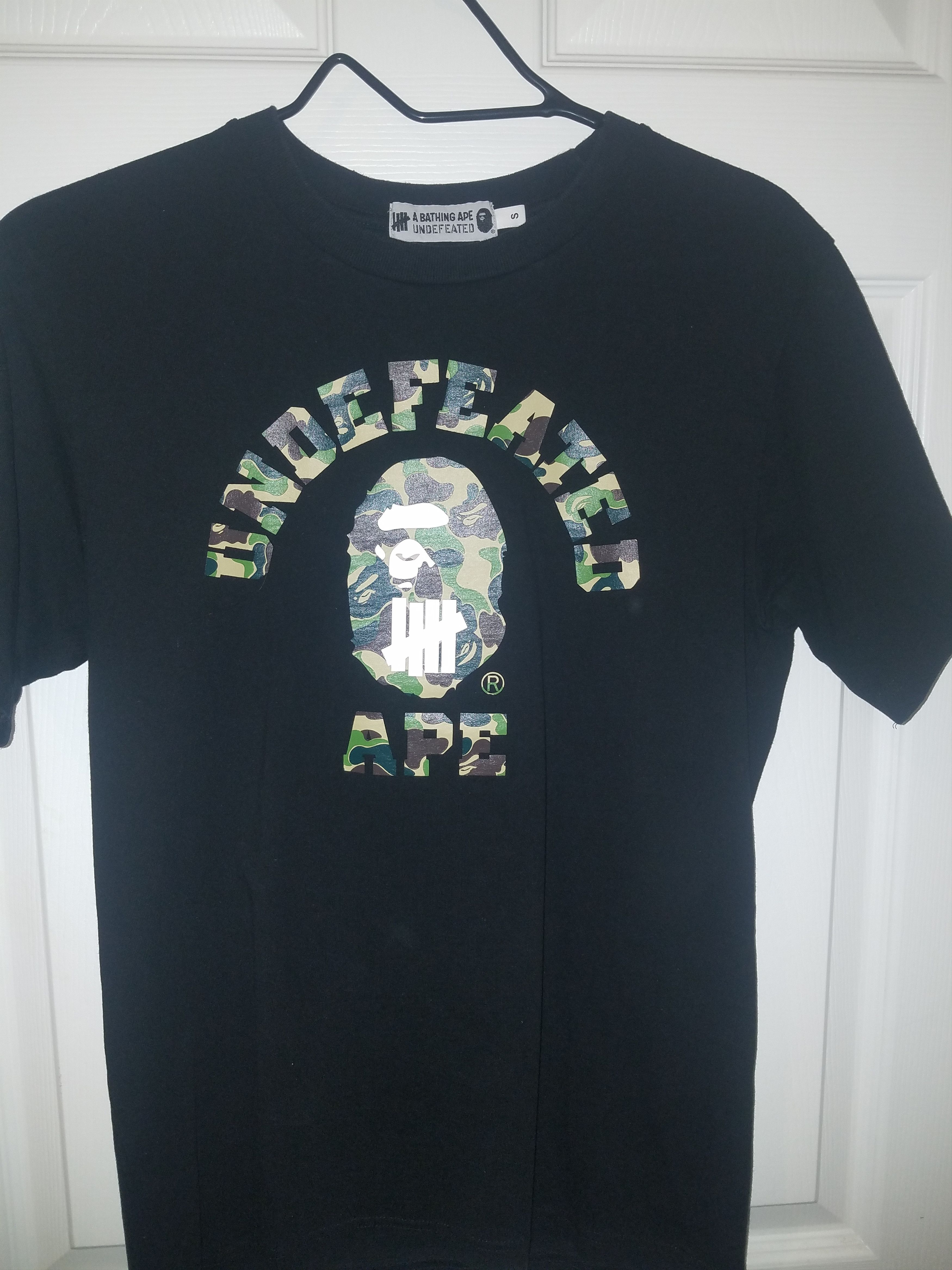 ape BAPE UNDEFEATED ABC COLLEGE TEE Tシャツ 【公式通販】