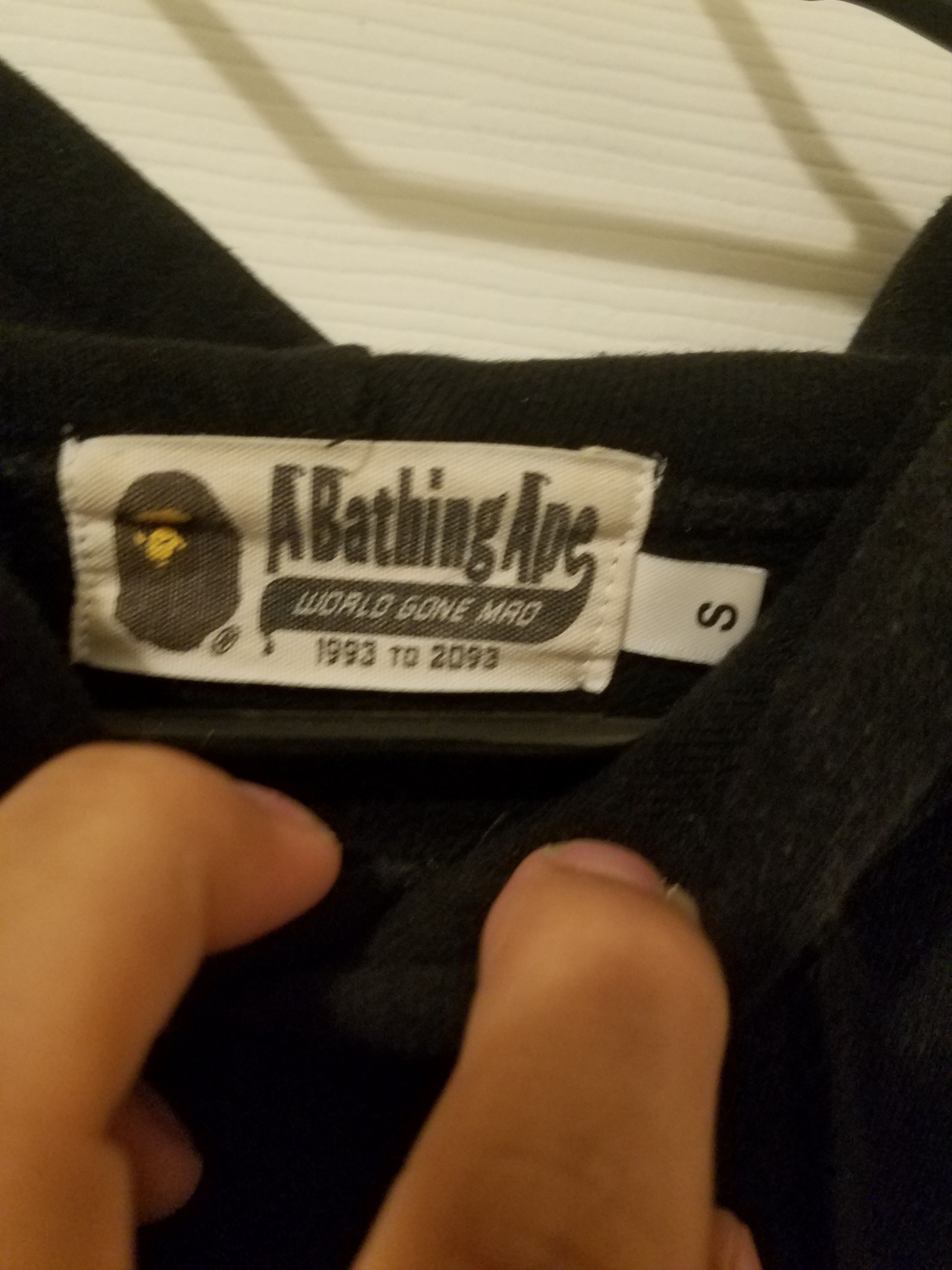 Bape A Bathing Ape Kanji Logo Pullover Hoodie Size US S / EU 44-46 / 1 - 2 Thumbnail