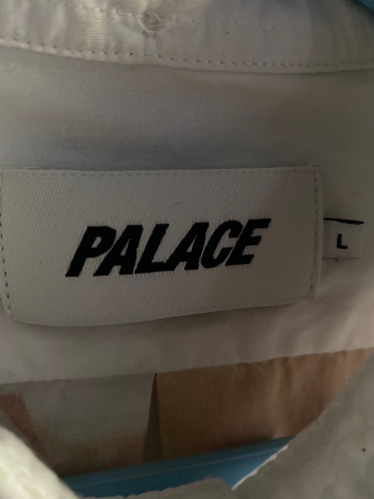 Palace Palace Persailles Button Up Dress Shirt White L New Cherub | Grailed
