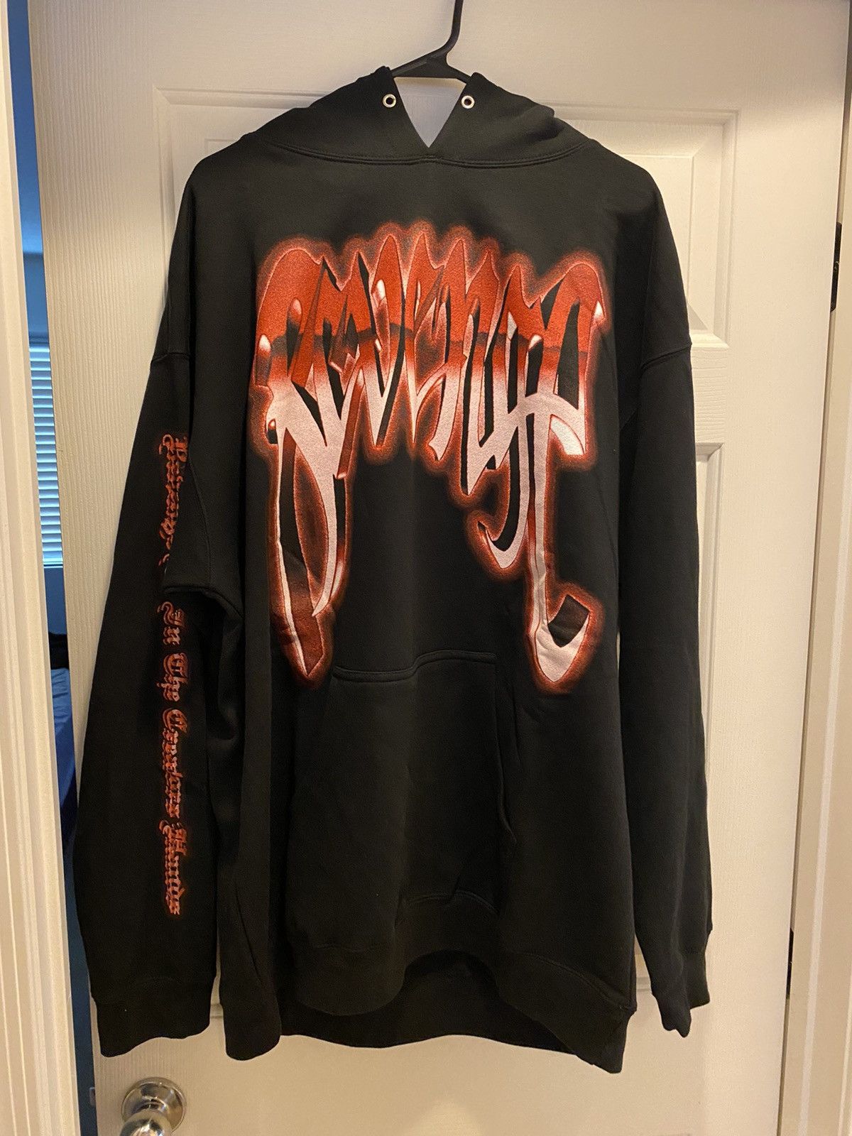 Revenge Revenge Red Metallica Hoodie | Grailed