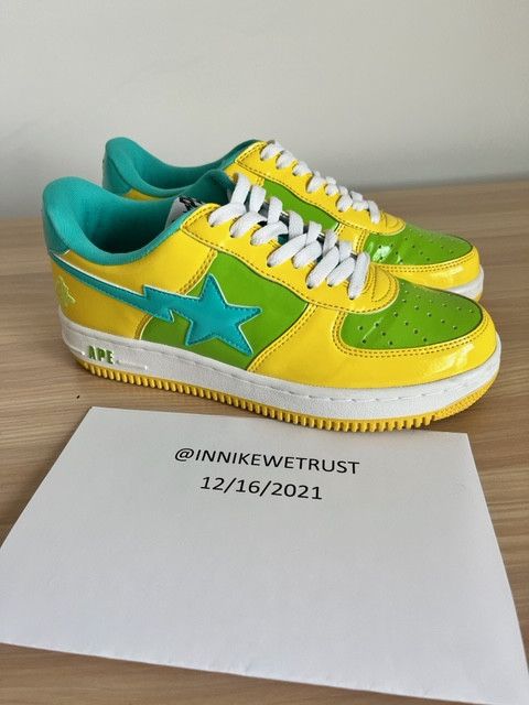 Bape Bapesta FS-001 Hong Kong City Camo sz 7 Size US 7 / EU 40 - 2 Thumbnail