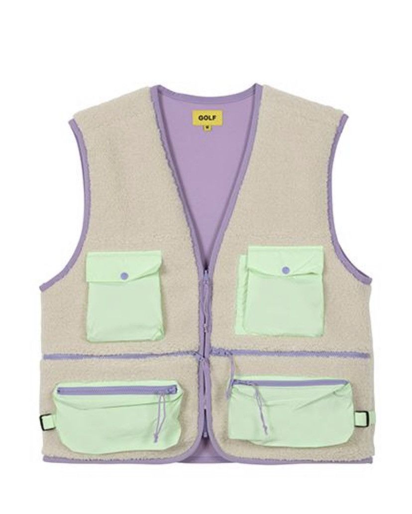 Golf Wang Golf Wang Sherpa Utility Vest Size US L / EU 52-54 / 3 - 1 Thumbnail