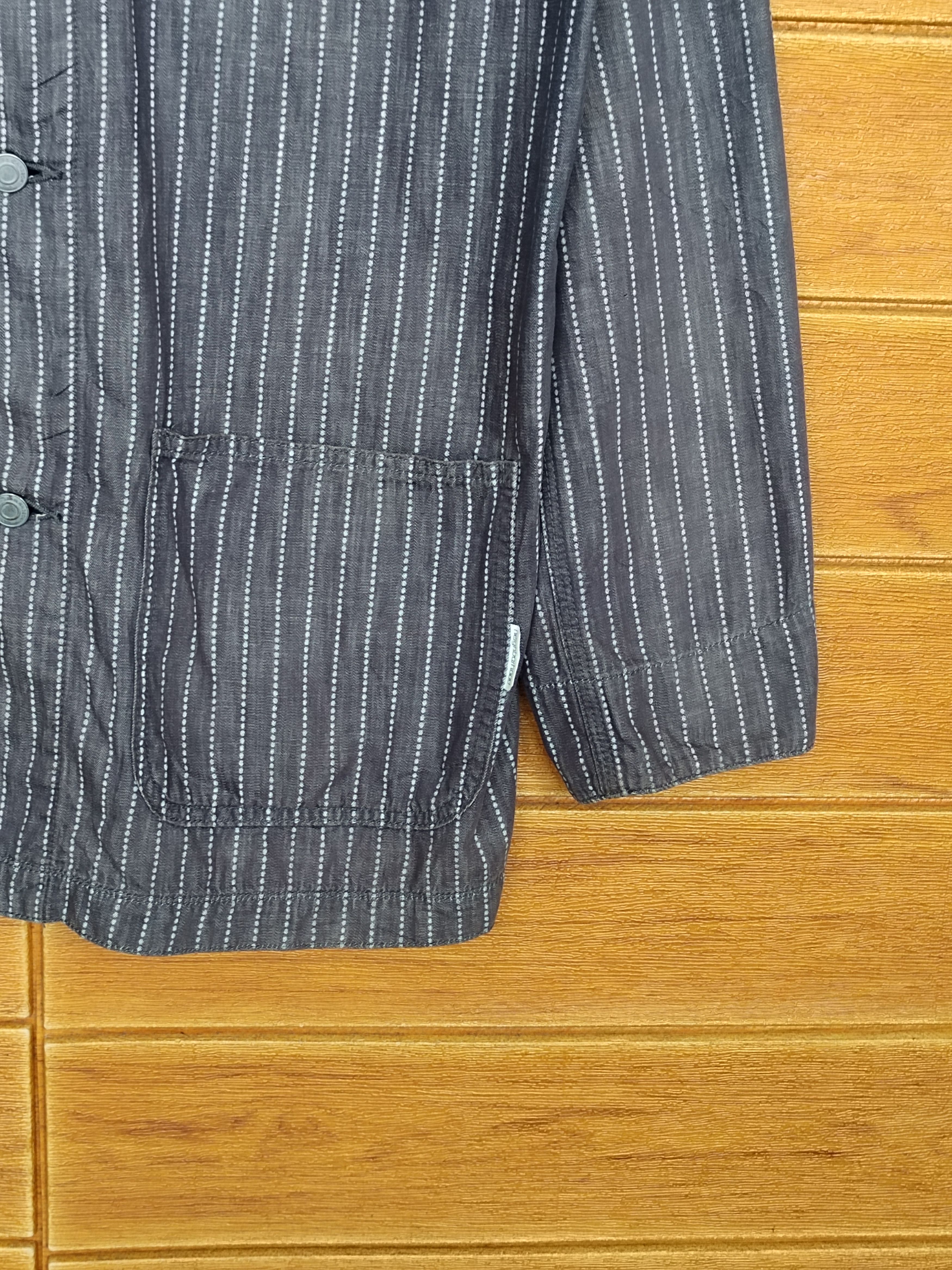 Neighborhood SS03 NEIGHBORHOOD Wabash Hickory Work Chore Denim Shirt Size US L / EU 52-54 / 3 - 6 Thumbnail