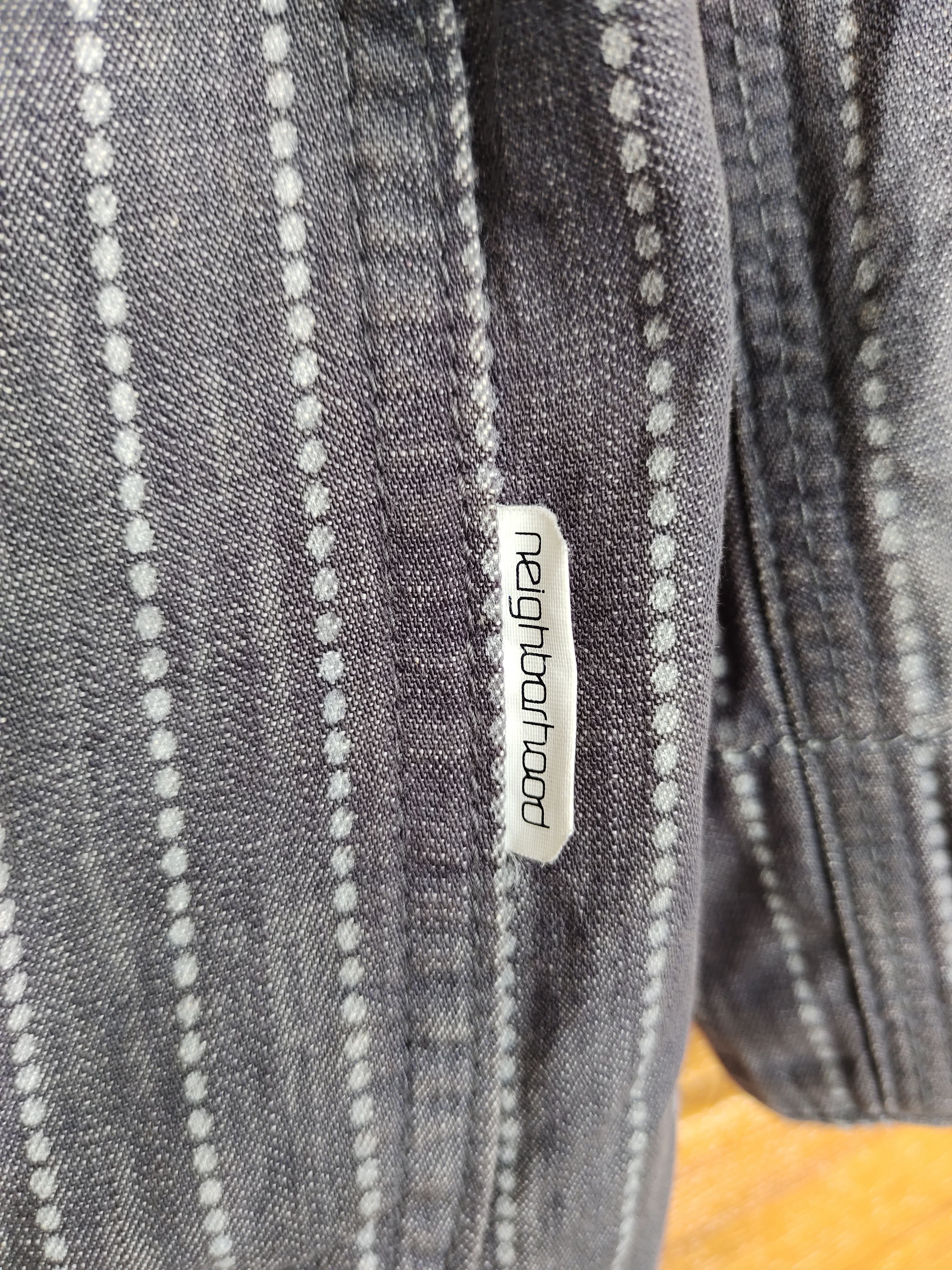 Neighborhood SS03 NEIGHBORHOOD Wabash Hickory Work Chore Denim Shirt Size US L / EU 52-54 / 3 - 13 Thumbnail
