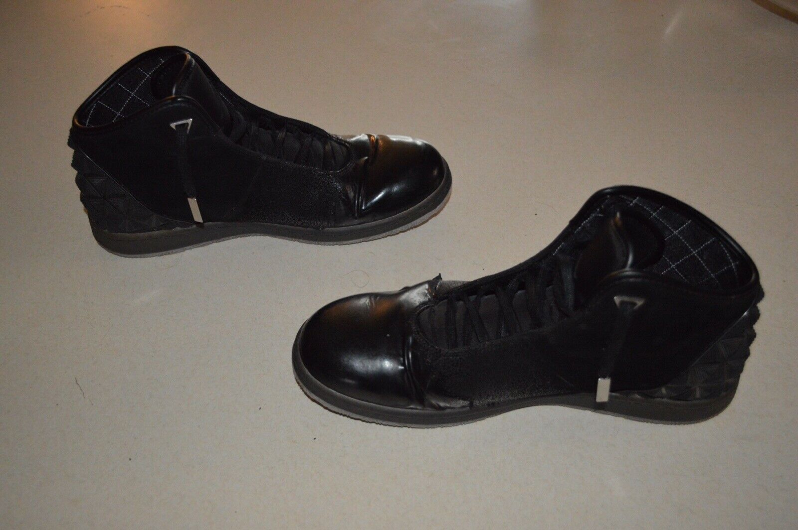 Jordan Brand Black Jordan Instigator Patent Suede Dress Shoes Size US 11.5 / EU 44-45 - 4 Thumbnail