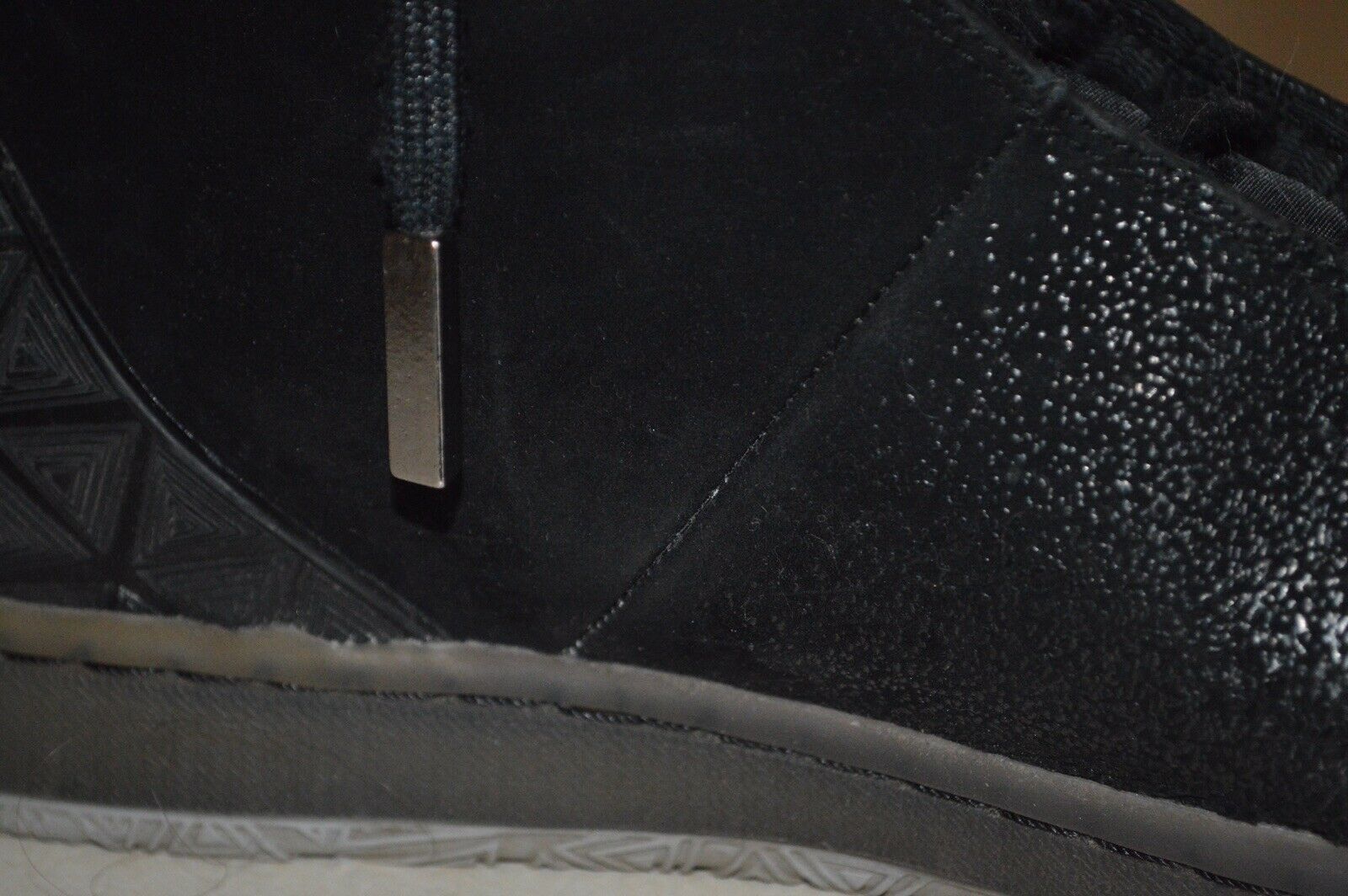 Jordan Brand Black Jordan Instigator Patent Suede Dress Shoes Size US 11.5 / EU 44-45 - 6 Thumbnail