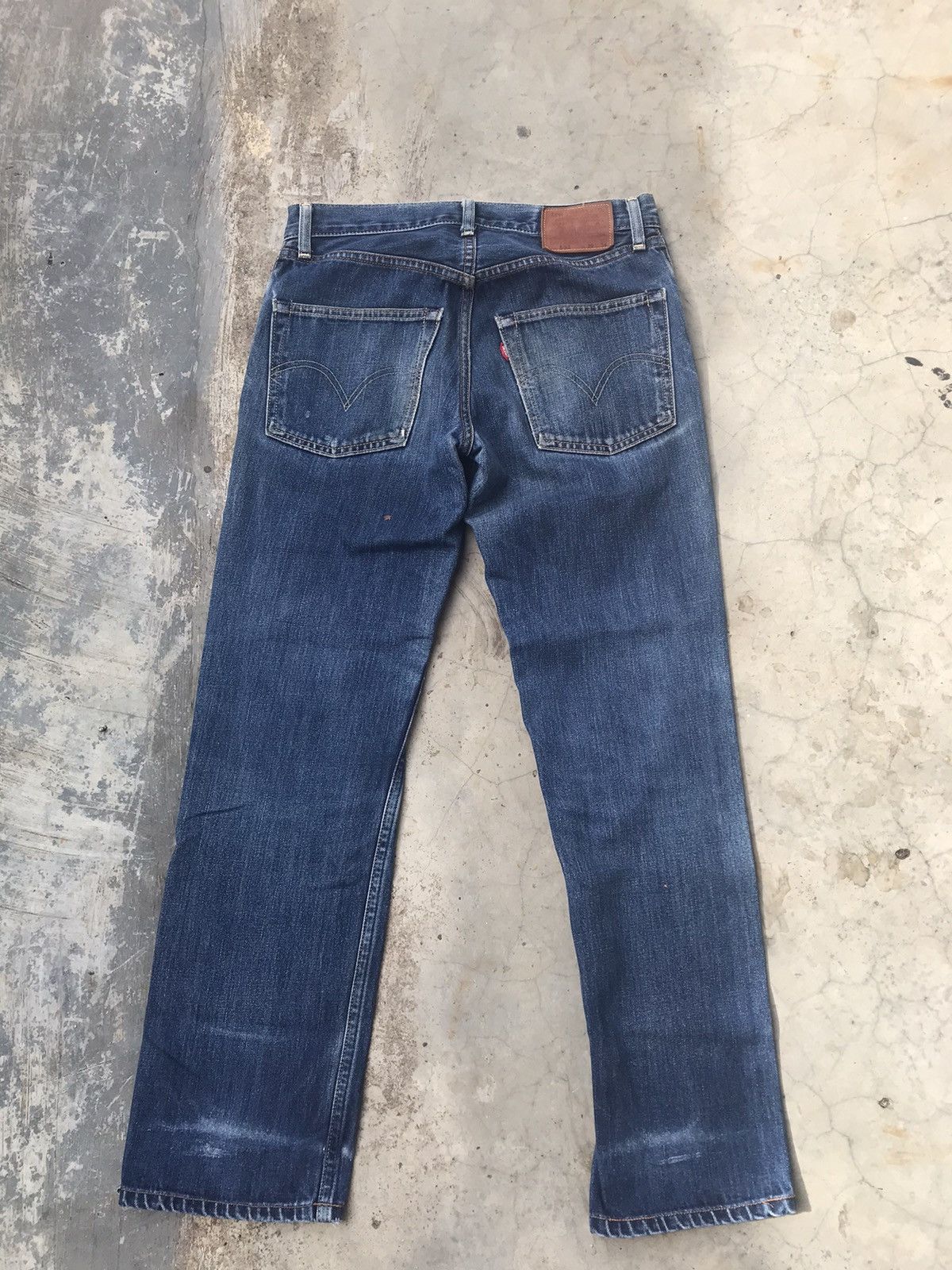 Levi's Blue Wash Levi’s 502 Distressed And Aging Denim W29 Size US 29 - 5 Thumbnail