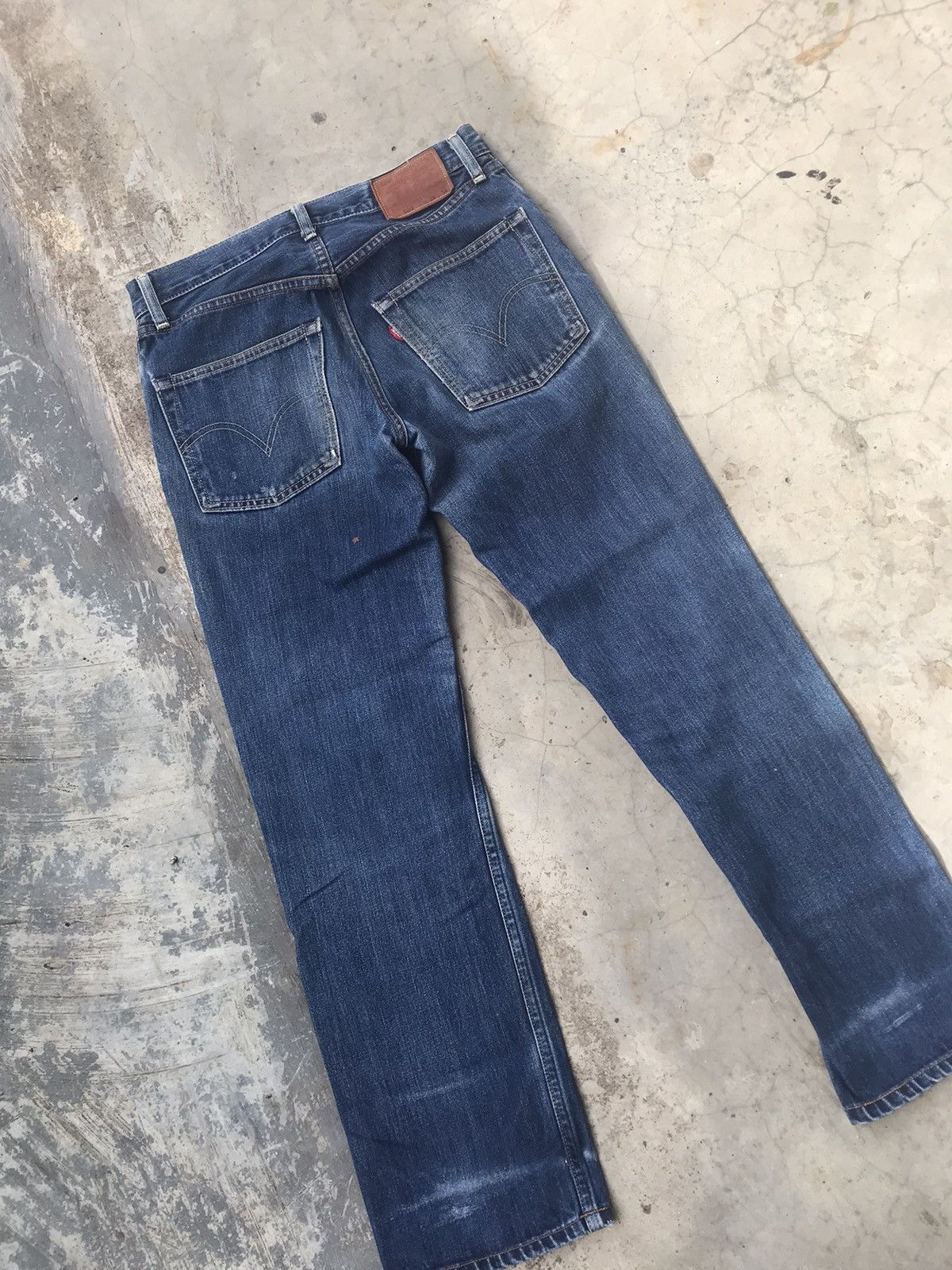 Levi's Blue Wash Levi’s 502 Distressed And Aging Denim W29 Size US 29 - 6 Thumbnail