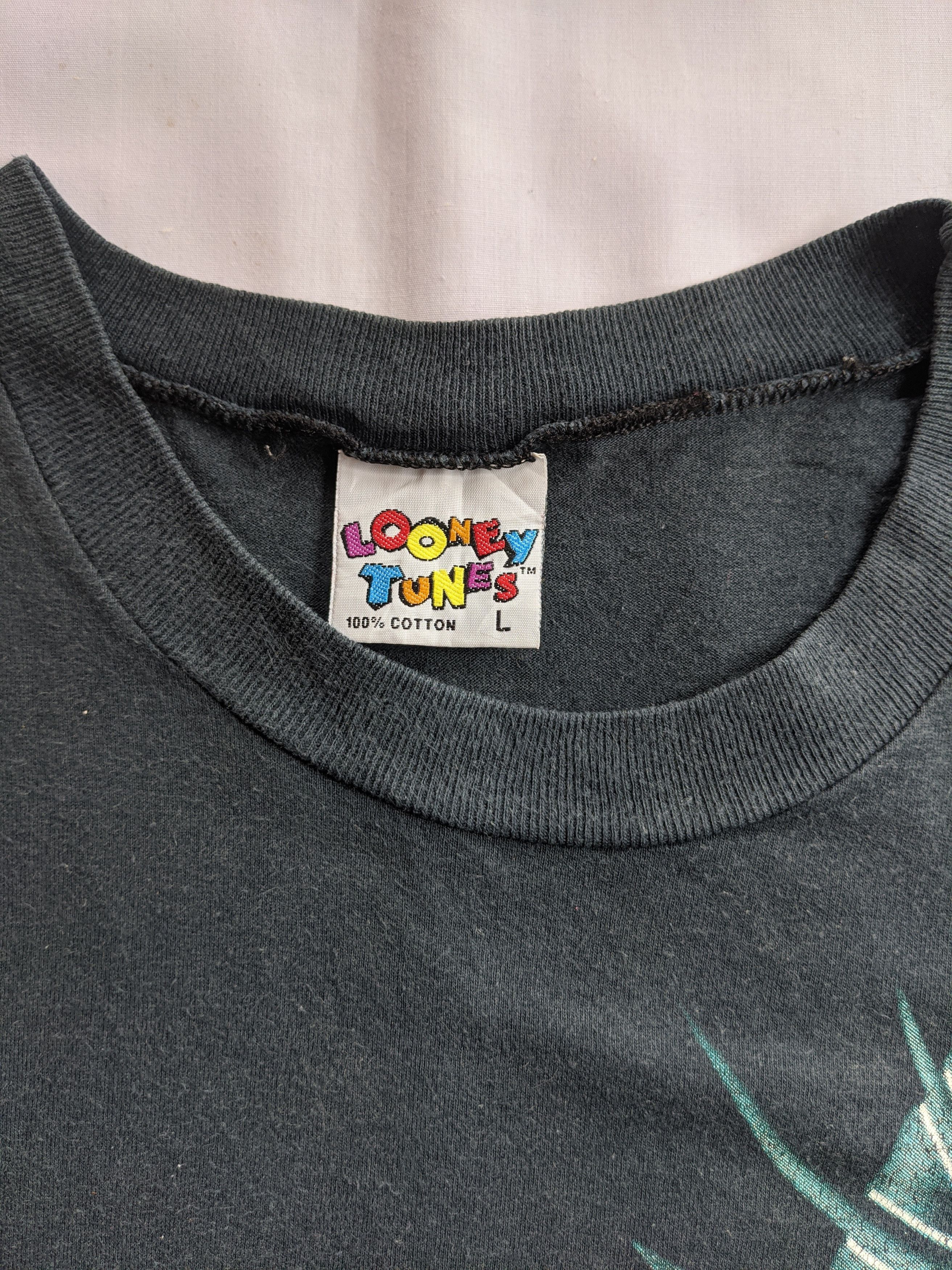 Vintage × Warner Bros Vintage 90s Looney Tunes Sylvester big print Size US L / EU 52-54 / 3 - 4 Thumbnail