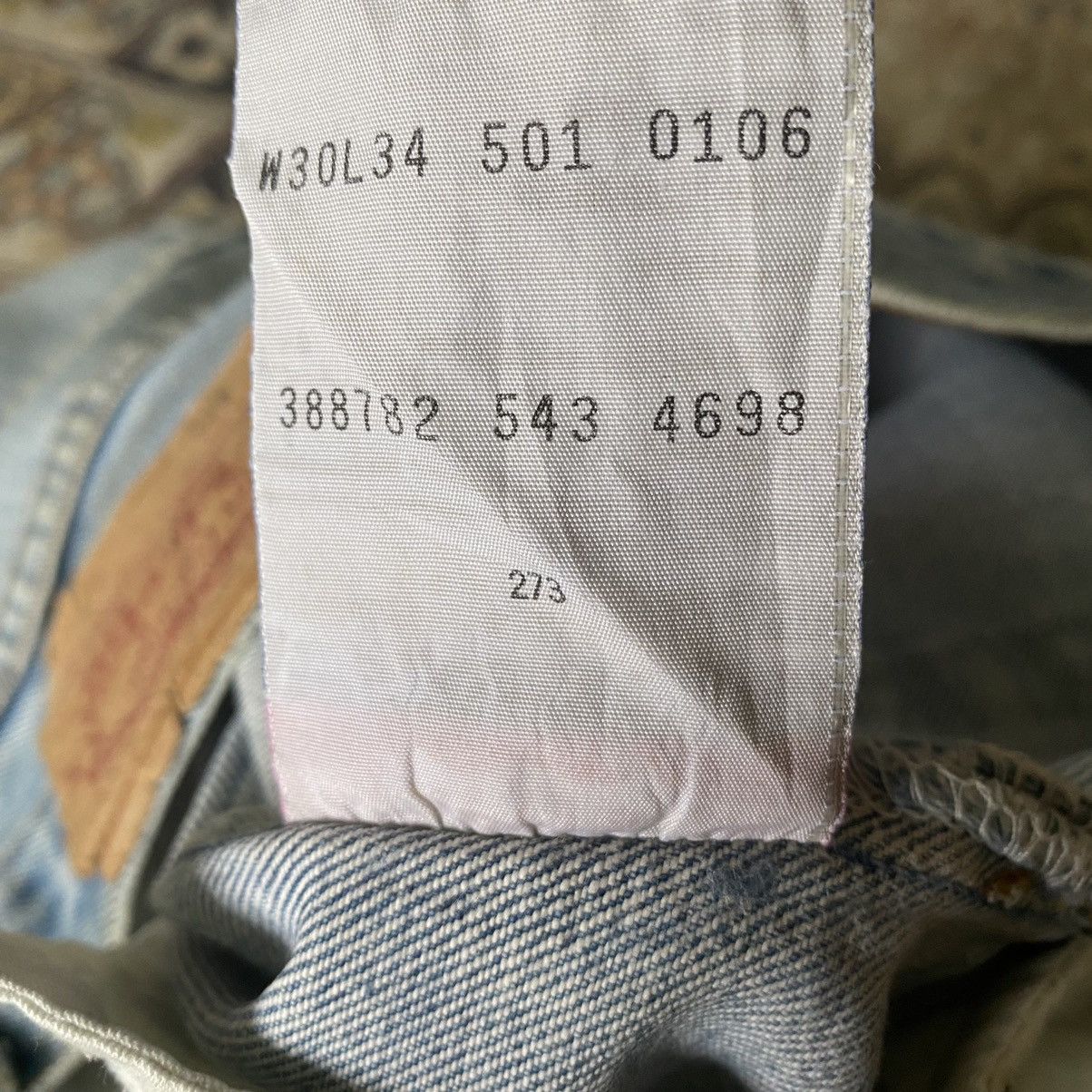Levi's Vintage Levis 501 Distressed Jeans Light Wash 30x33 Size US 30 / EU 46 - 17 Thumbnail