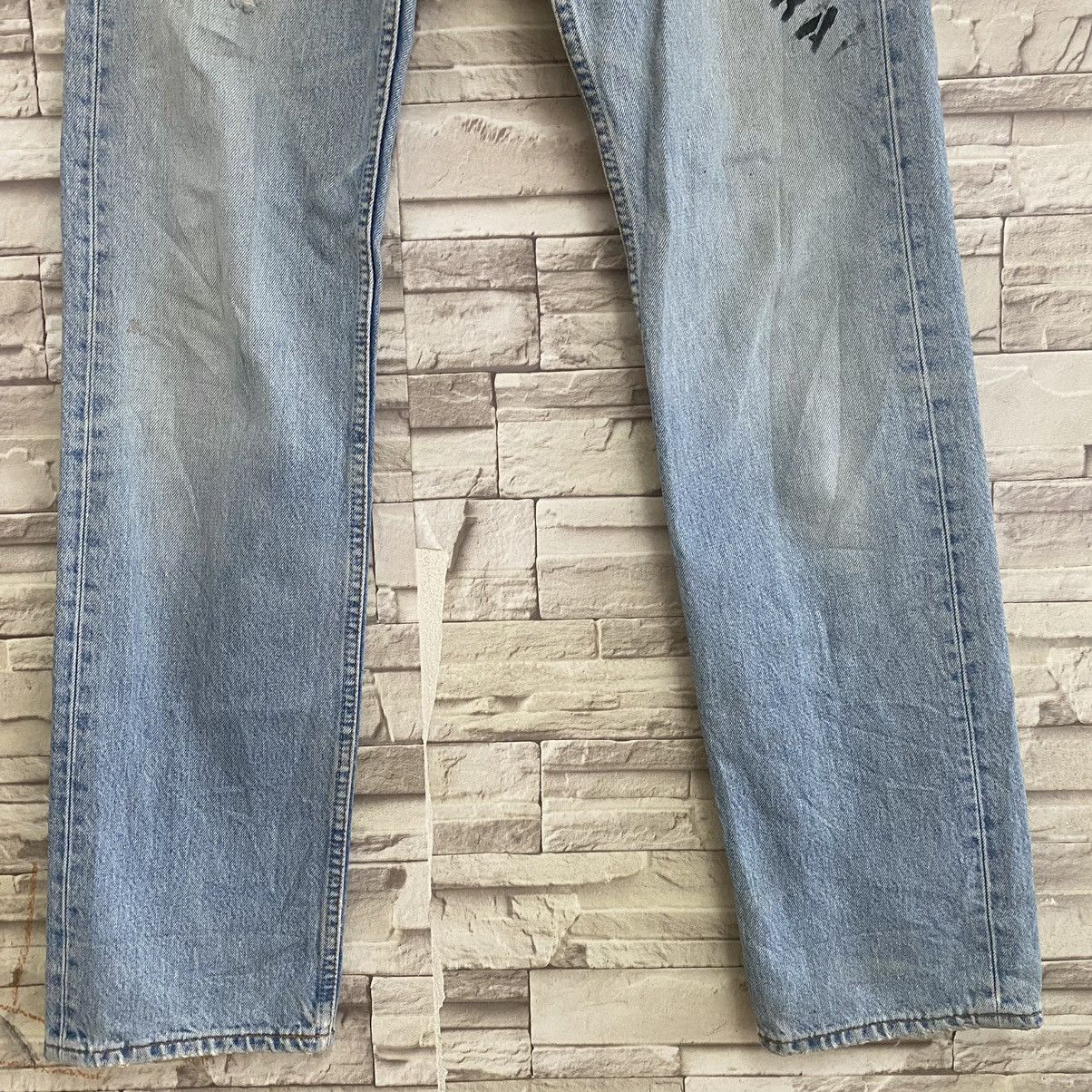 Levi's Vintage Levis 501 Distressed Jeans Light Wash 30x33 Size US 30 / EU 46 - 4 Thumbnail