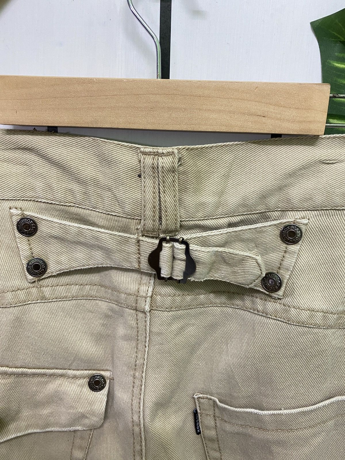 Japanese Brand × Tornado Mart Japanese LOWBOX Buckle At Back Pants Size US 31 - 12 Thumbnail