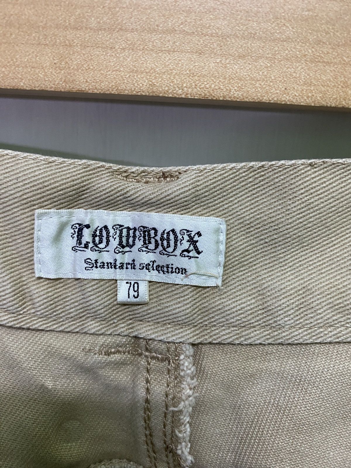 Japanese Brand × Tornado Mart Japanese LOWBOX Buckle At Back Pants Size US 31 - 19 Thumbnail