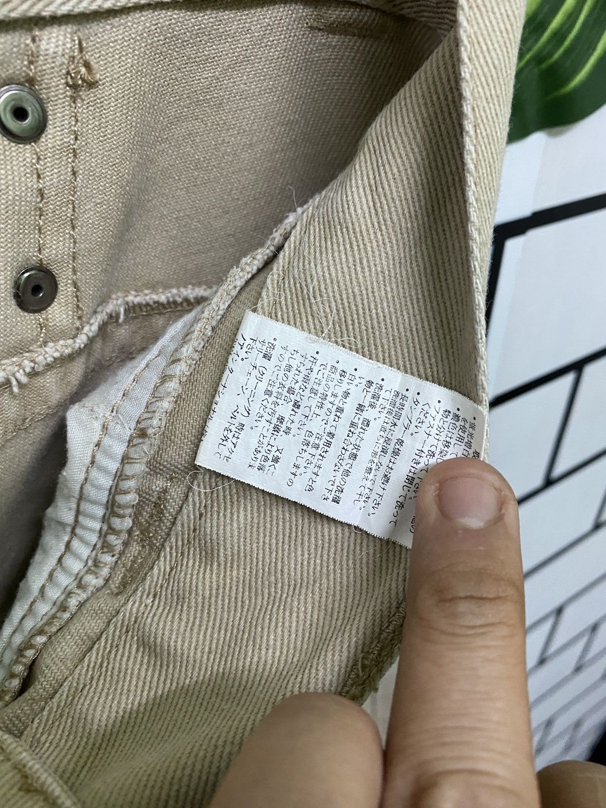 Japanese Brand × Tornado Mart Japanese LOWBOX Buckle At Back Pants Size US 31 - 21 Thumbnail