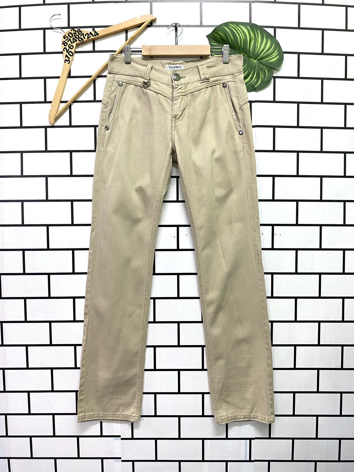 Japanese Brand × Tornado Mart Japanese LOWBOX Buckle At Back Pants Size US 31 - 2 Thumbnail