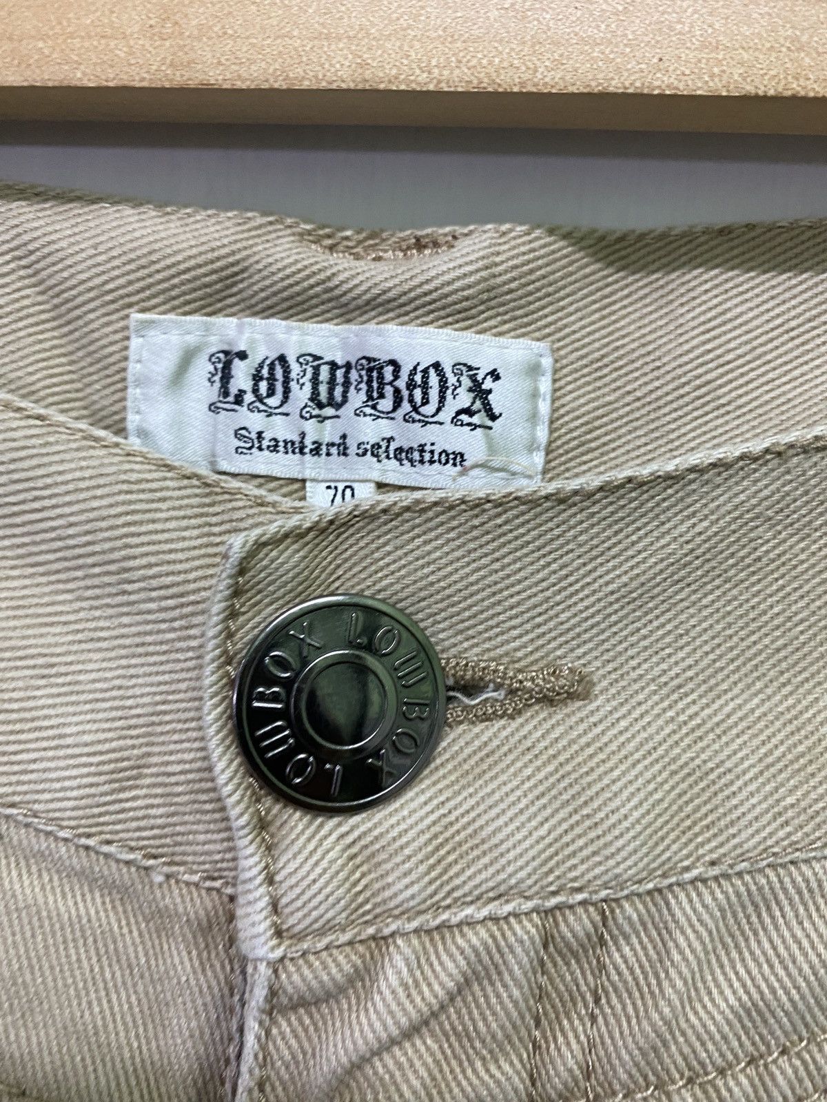 Japanese Brand × Tornado Mart Japanese LOWBOX Buckle At Back Pants Size US 31 - 4 Thumbnail