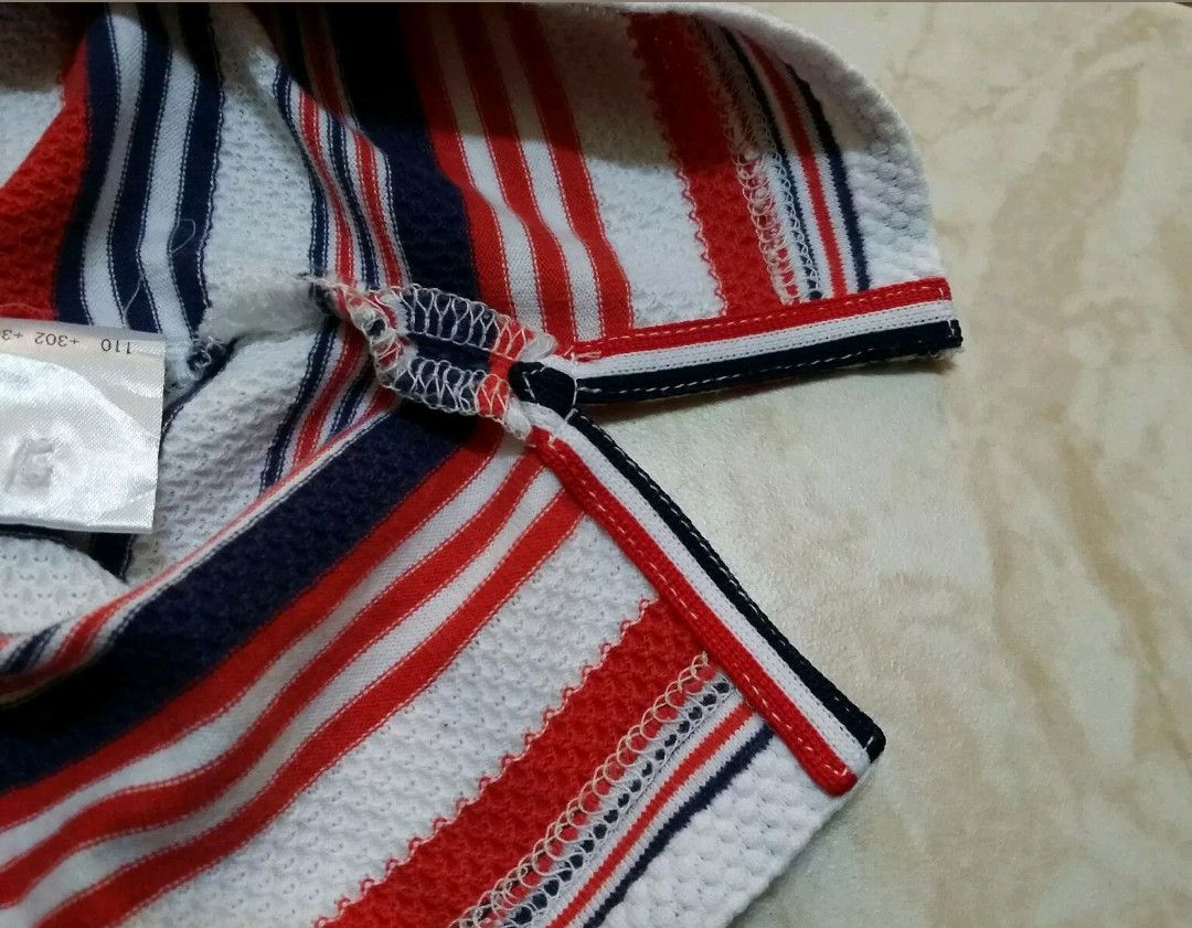 Jean Charles De Castelbajac JEAN CHARLES DE CASTELBAJAC SPORT STRIPED POCKET POLO SHIRT Size US M / EU 48-50 / 2 - 5 Thumbnail