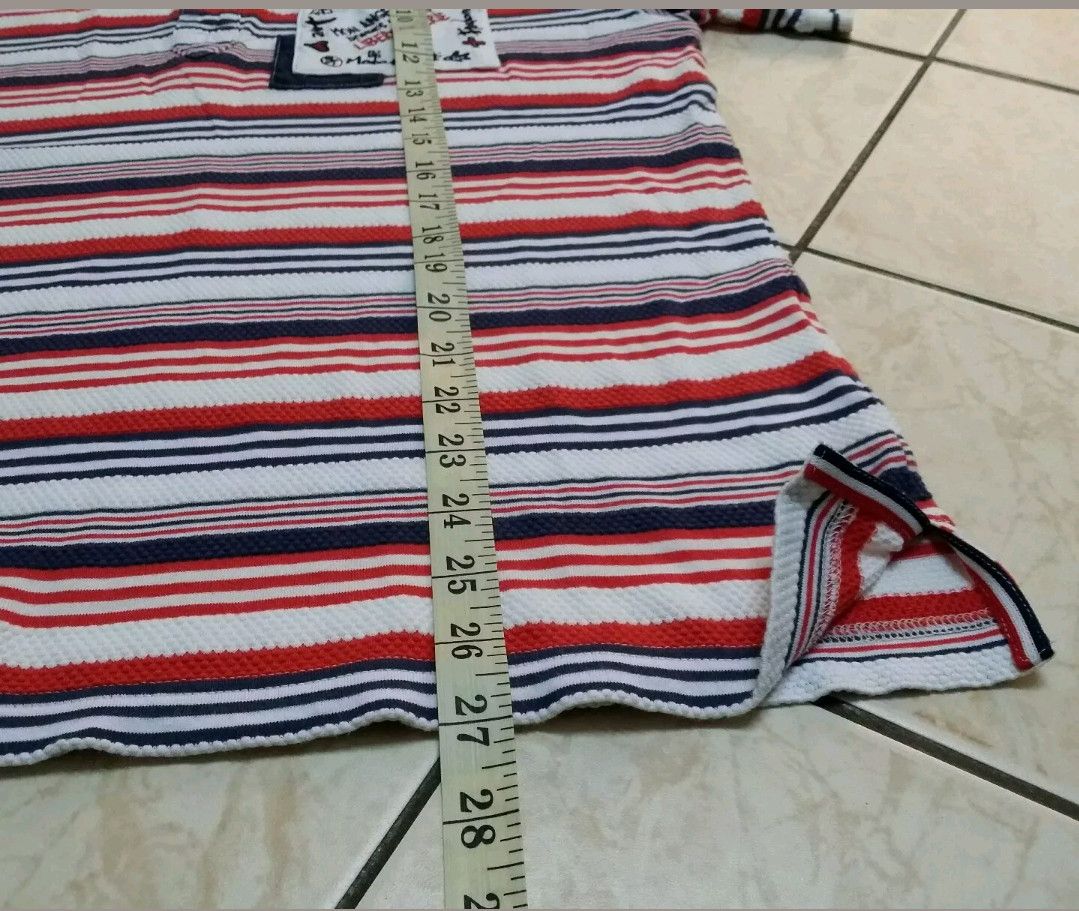 Jean Charles De Castelbajac JEAN CHARLES DE CASTELBAJAC SPORT STRIPED POCKET POLO SHIRT Size US M / EU 48-50 / 2 - 9 Thumbnail