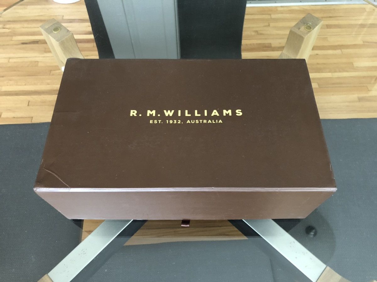 Landmark  R M Williams Suede Comfort Craftsman Boot in Chocolate