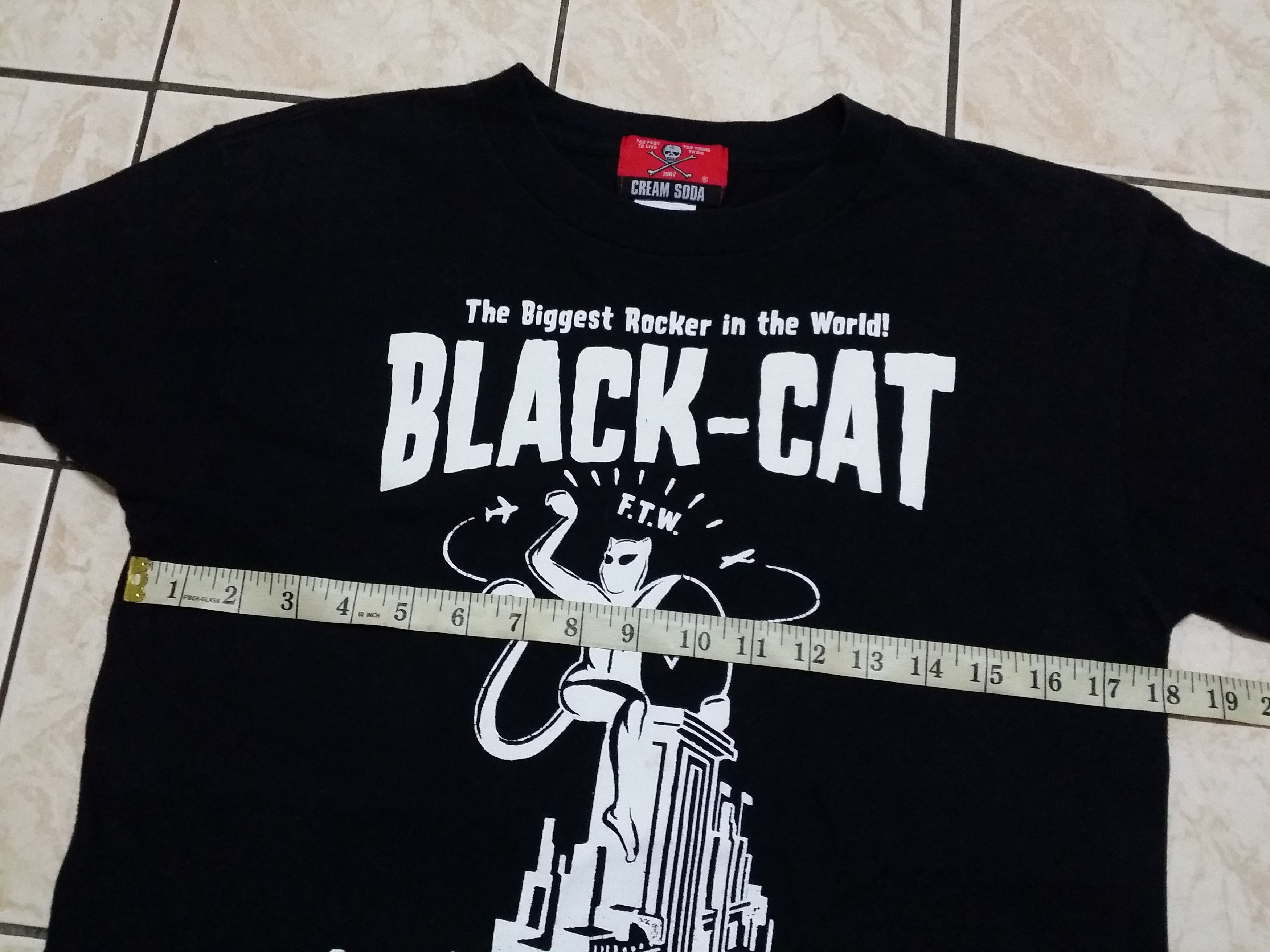 Japanese Brand CREAM SODA 40TH ANNIVERSARY ROCK & ROLL CAN NEVER DIE SHIRT Size US S / EU 44-46 / 1 - 6 Thumbnail