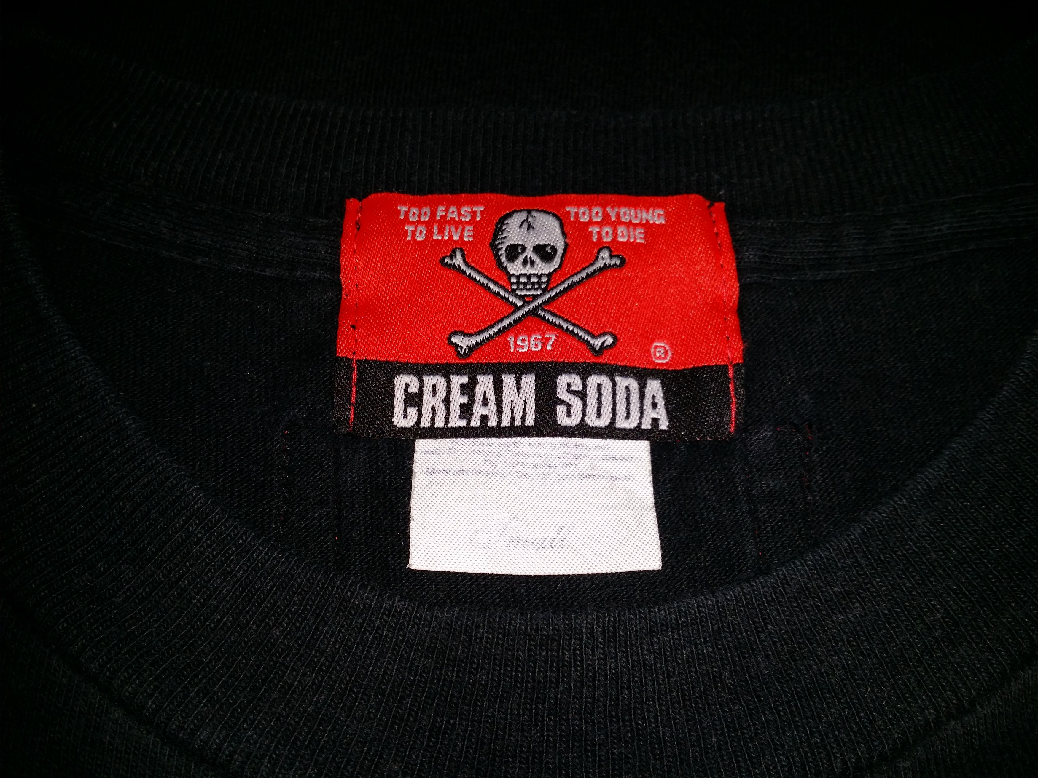 Japanese Brand CREAM SODA 40TH ANNIVERSARY ROCK & ROLL CAN NEVER DIE SHIRT Size US S / EU 44-46 / 1 - 8 Thumbnail
