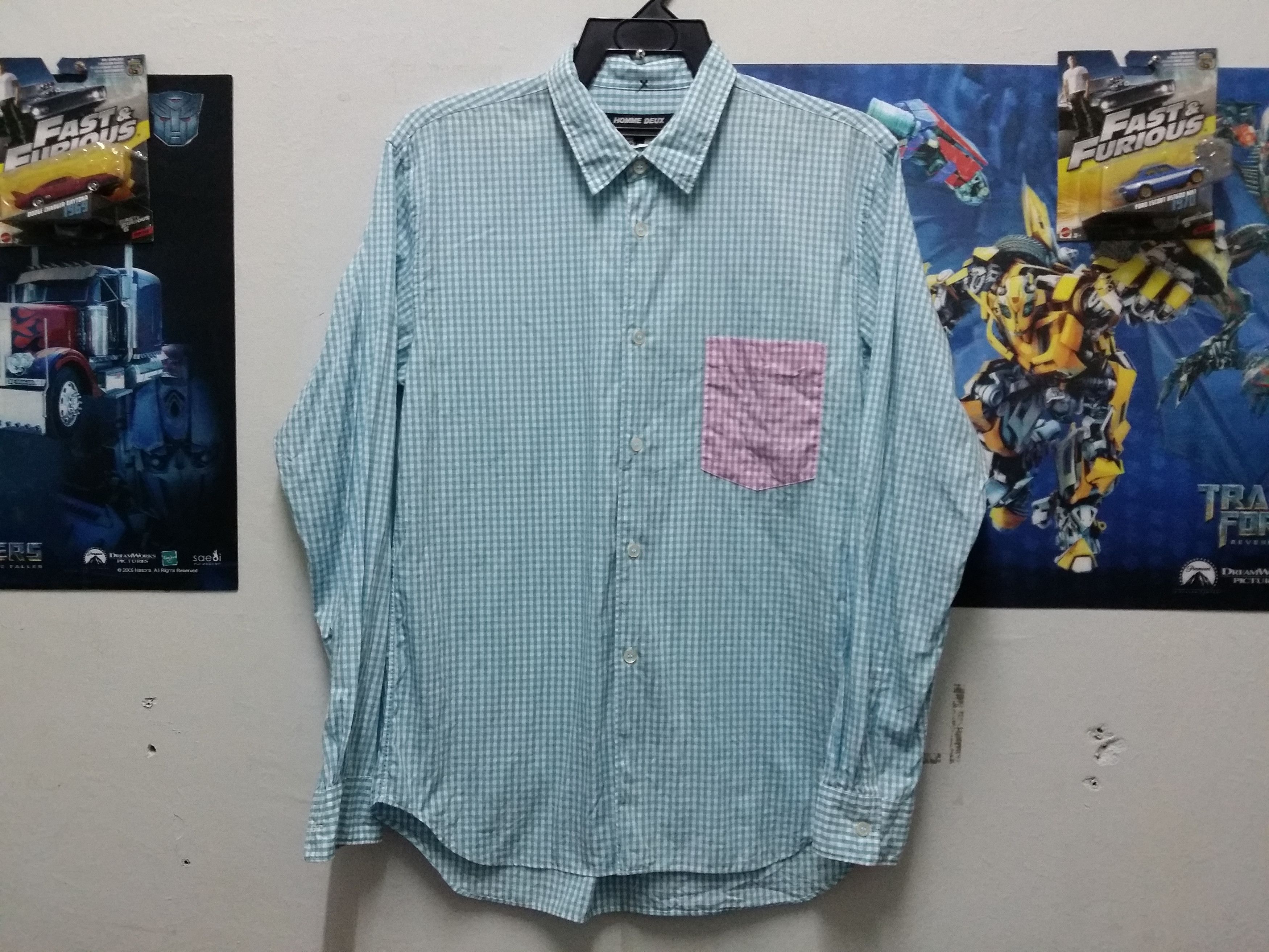 Comme des Garcons CDG COMME DES GARCONS HOME DEUX BUTTON UPS SHIRT Size US S / EU 44-46 / 1 - 1 Thumbnail
