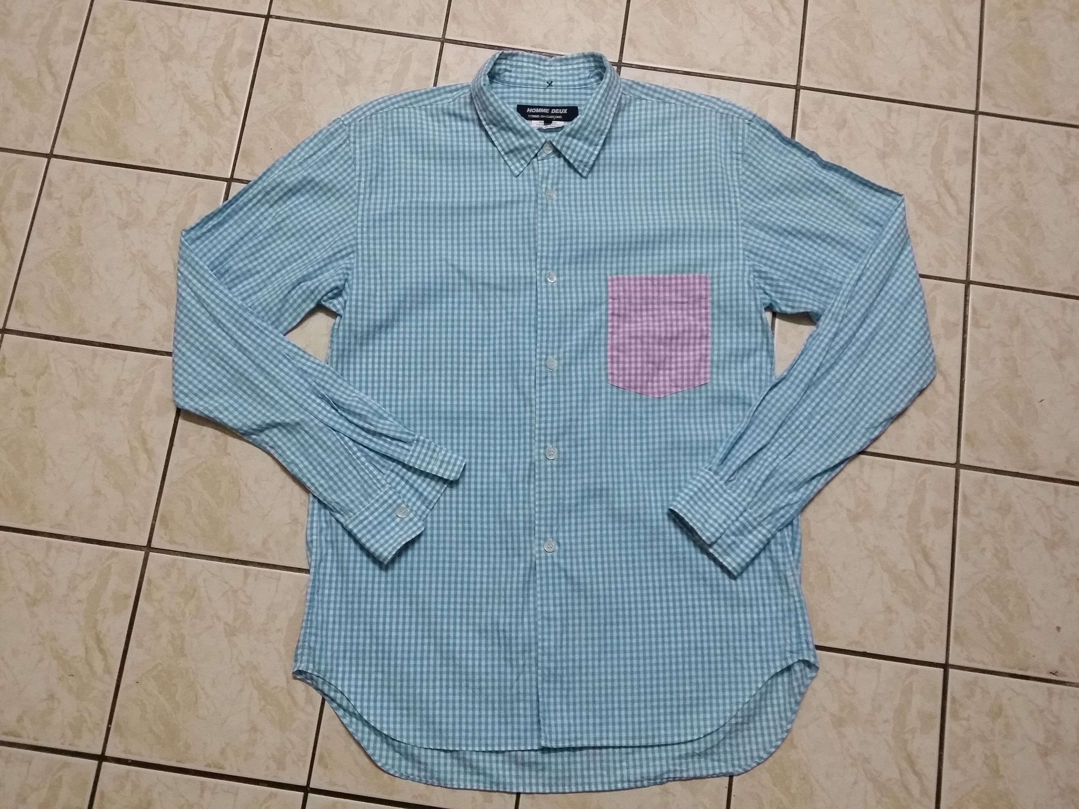 Comme des Garcons CDG COMME DES GARCONS HOME DEUX BUTTON UPS SHIRT Size US S / EU 44-46 / 1 - 3 Thumbnail