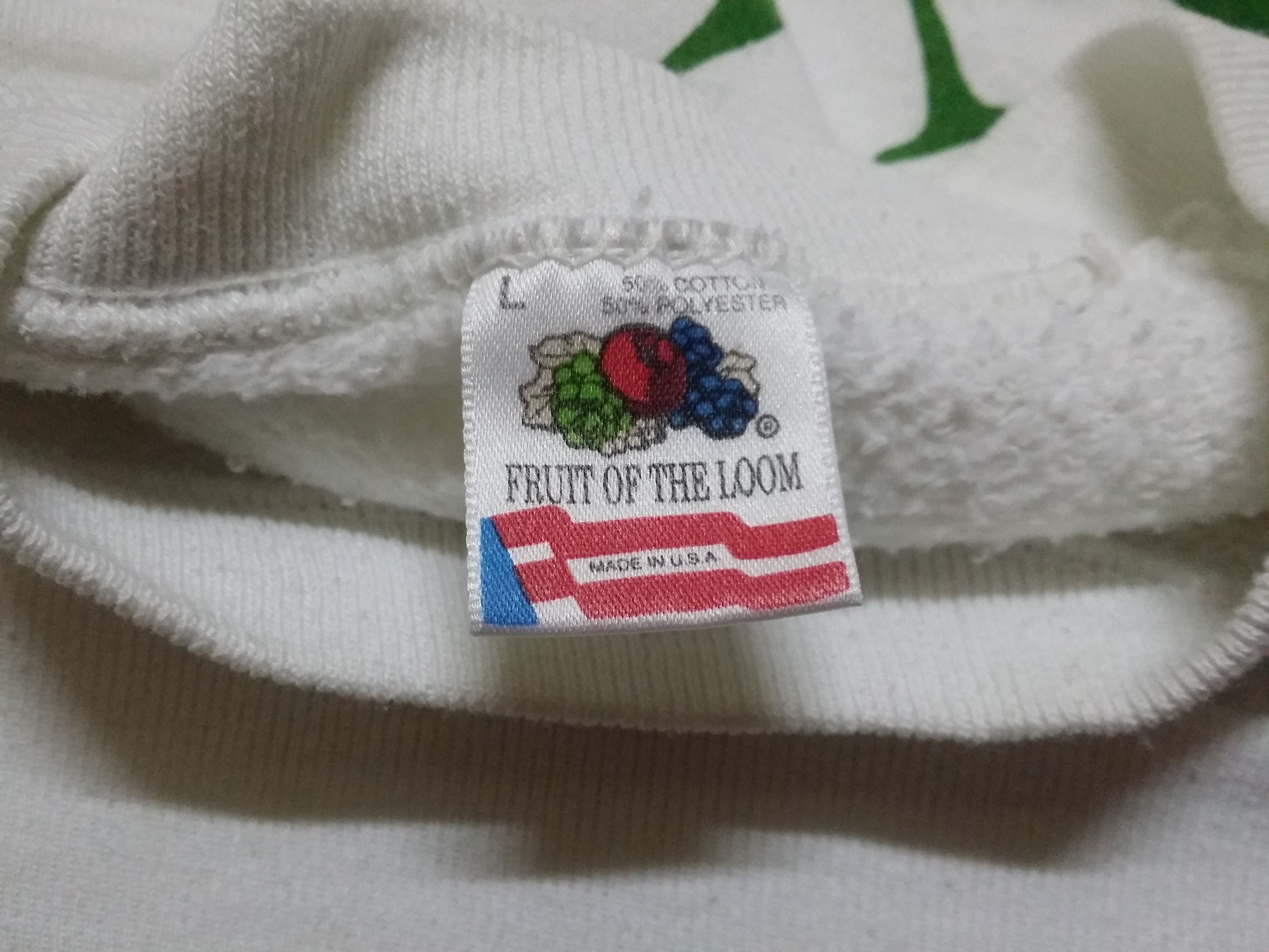 Fruit Of The Loom VINTAGE 90'S MICHELLE WRIGHT CANADIAN ARTISTS SWEATSHIRT Size US L / EU 52-54 / 3 - 7 Thumbnail