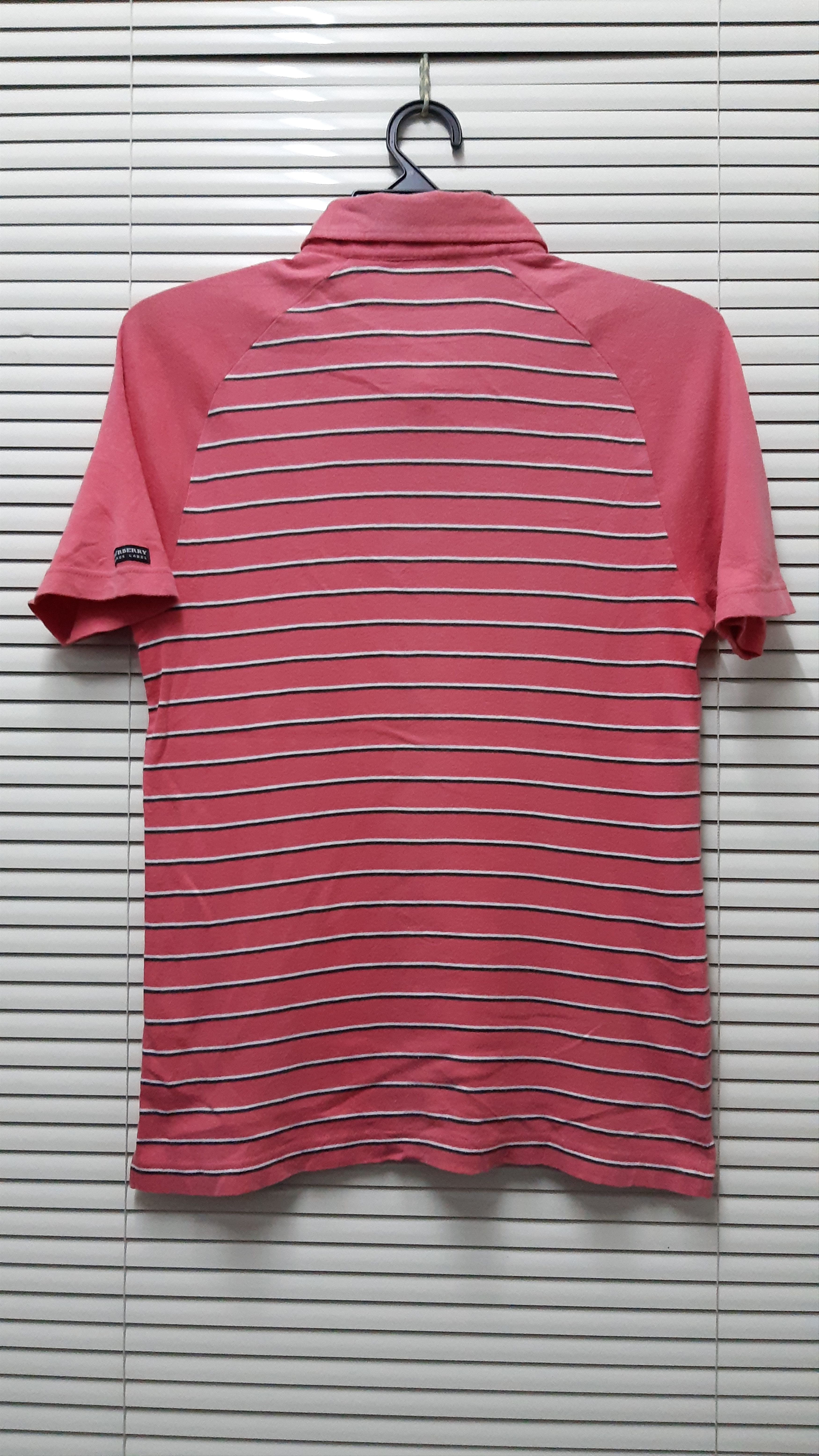 Burberry GRAIL🔥AUTHENTIC BURBERRY BLACK LABEL STRIPE POLO SHIRT Size US XS / EU 42 / 0 - 2 Thumbnail