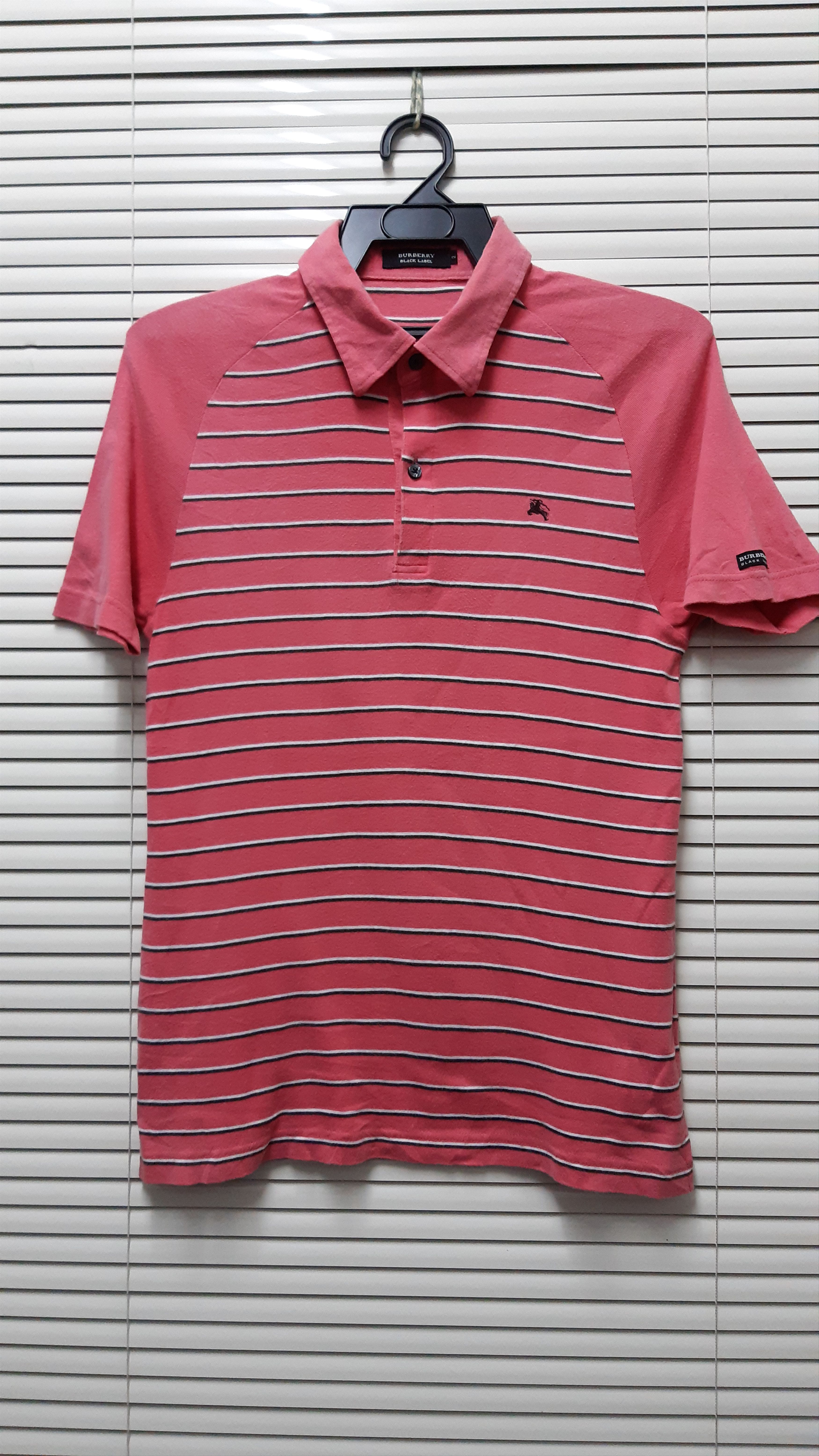 Burberry GRAIL🔥AUTHENTIC BURBERRY BLACK LABEL STRIPE POLO SHIRT Size US XS / EU 42 / 0 - 1 Thumbnail