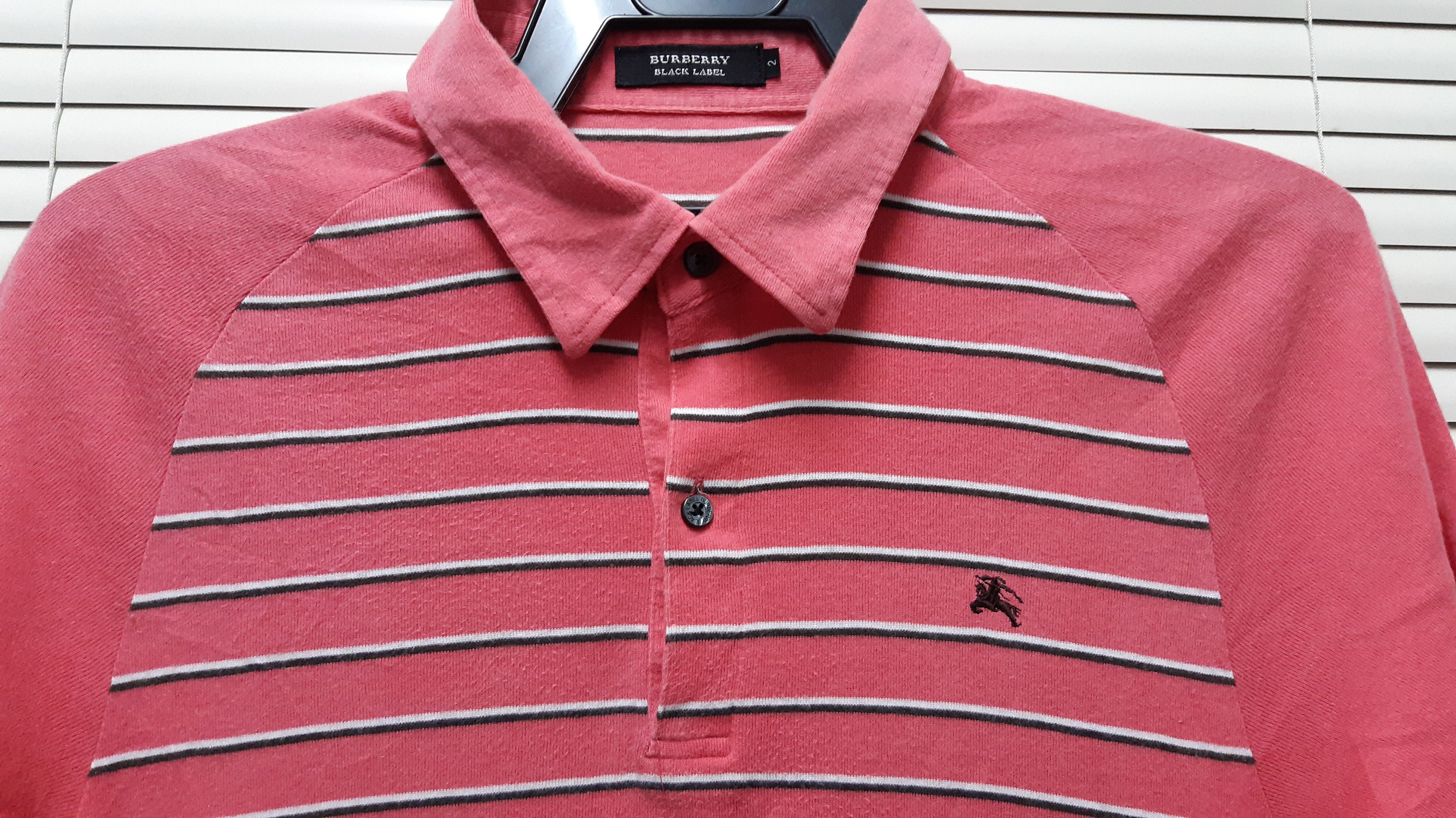 Burberry GRAIL🔥AUTHENTIC BURBERRY BLACK LABEL STRIPE POLO SHIRT Size US XS / EU 42 / 0 - 3 Thumbnail