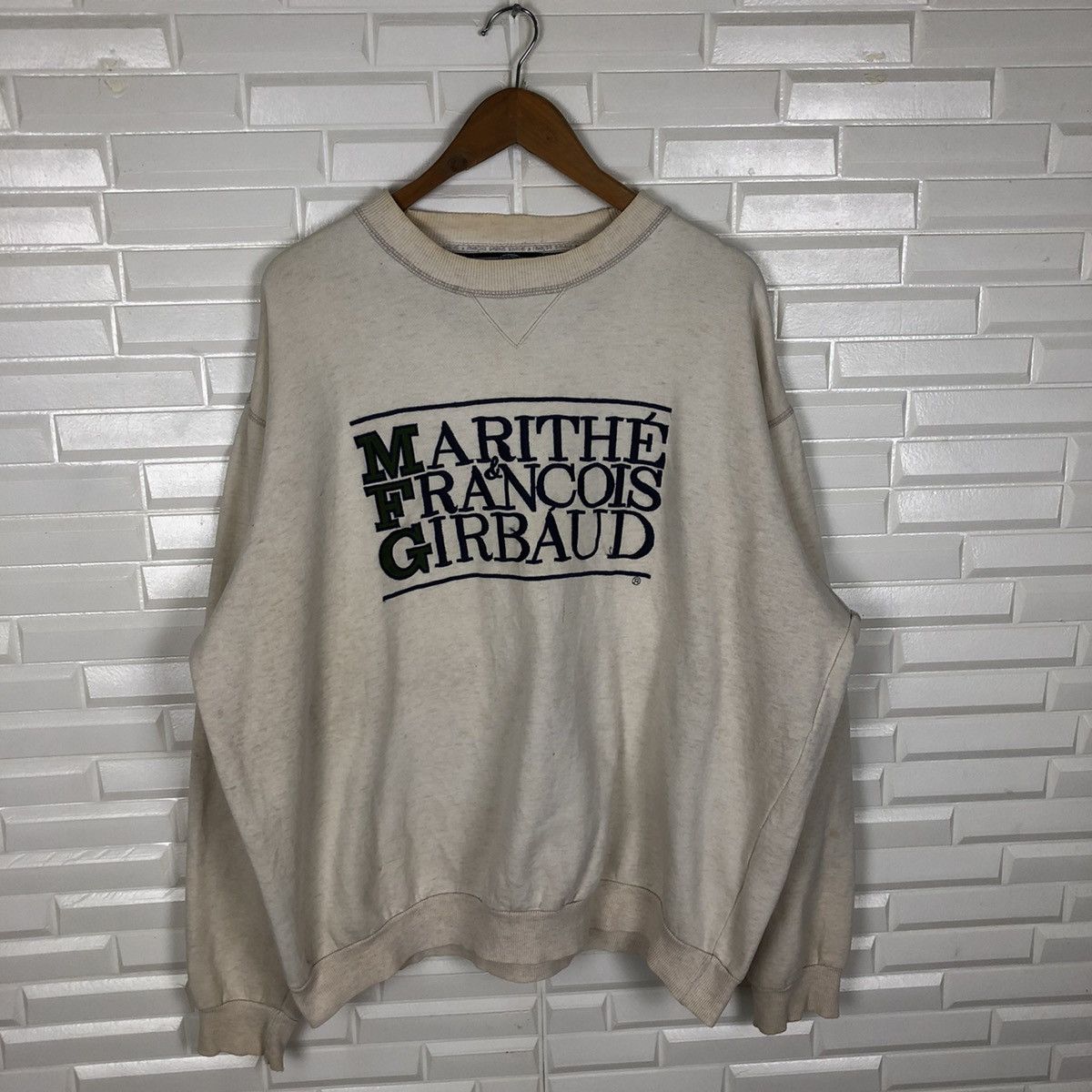 Marithe + Francois Girbaud ✈️🔥MARITHE FRANCOIS GIRBAUD SWEATSHIRT VINTAGE🔥✈️ Size US XL / EU 56 / 4 - 4 Thumbnail