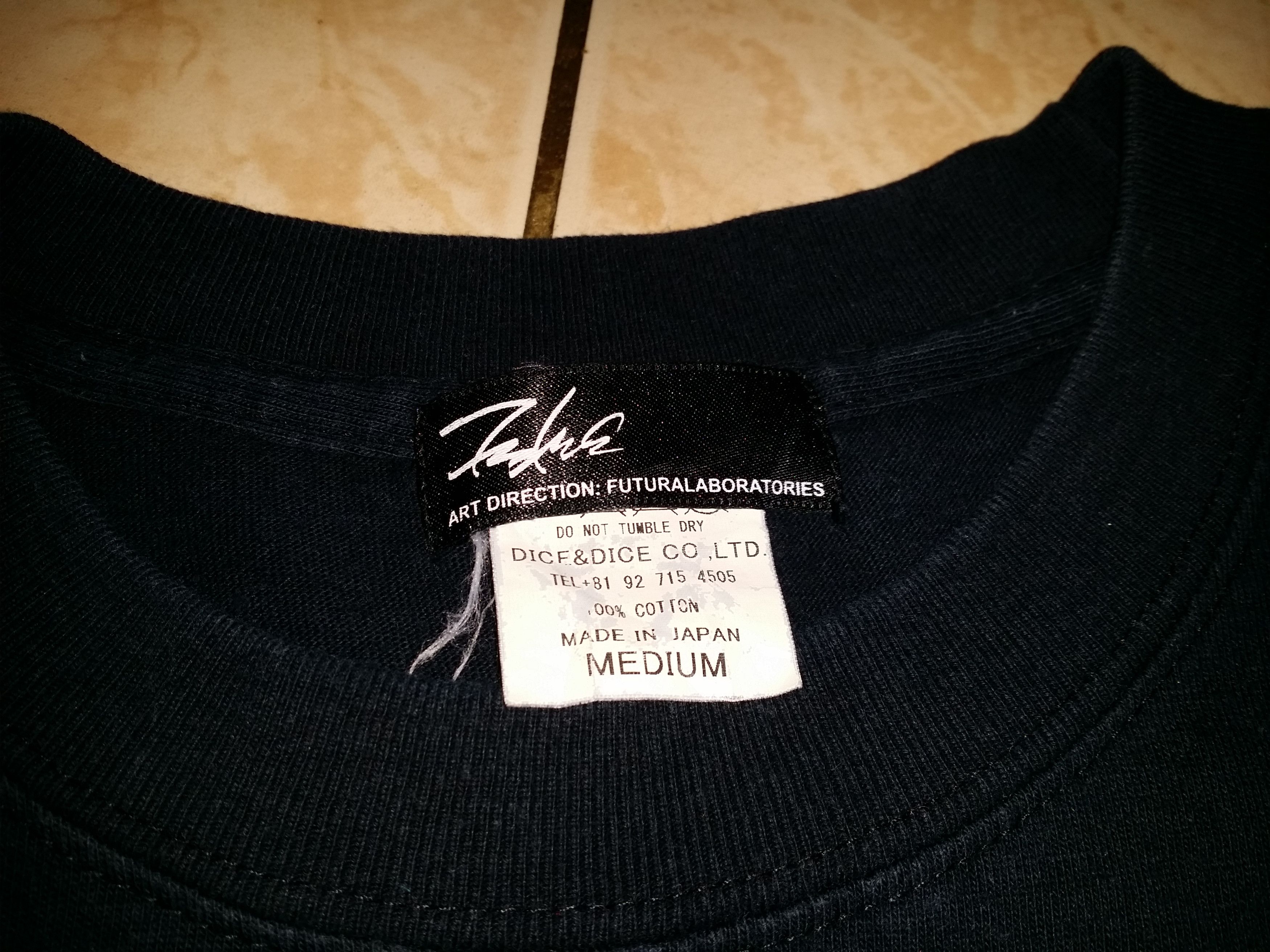 Futura SICK Y2K FUTURA LABORATORIES x DJ MURO POCKET T SHIRT Size US M / EU 48-50 / 2 - 7 Thumbnail