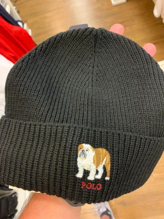 Polo french bulldog beanie hotsell