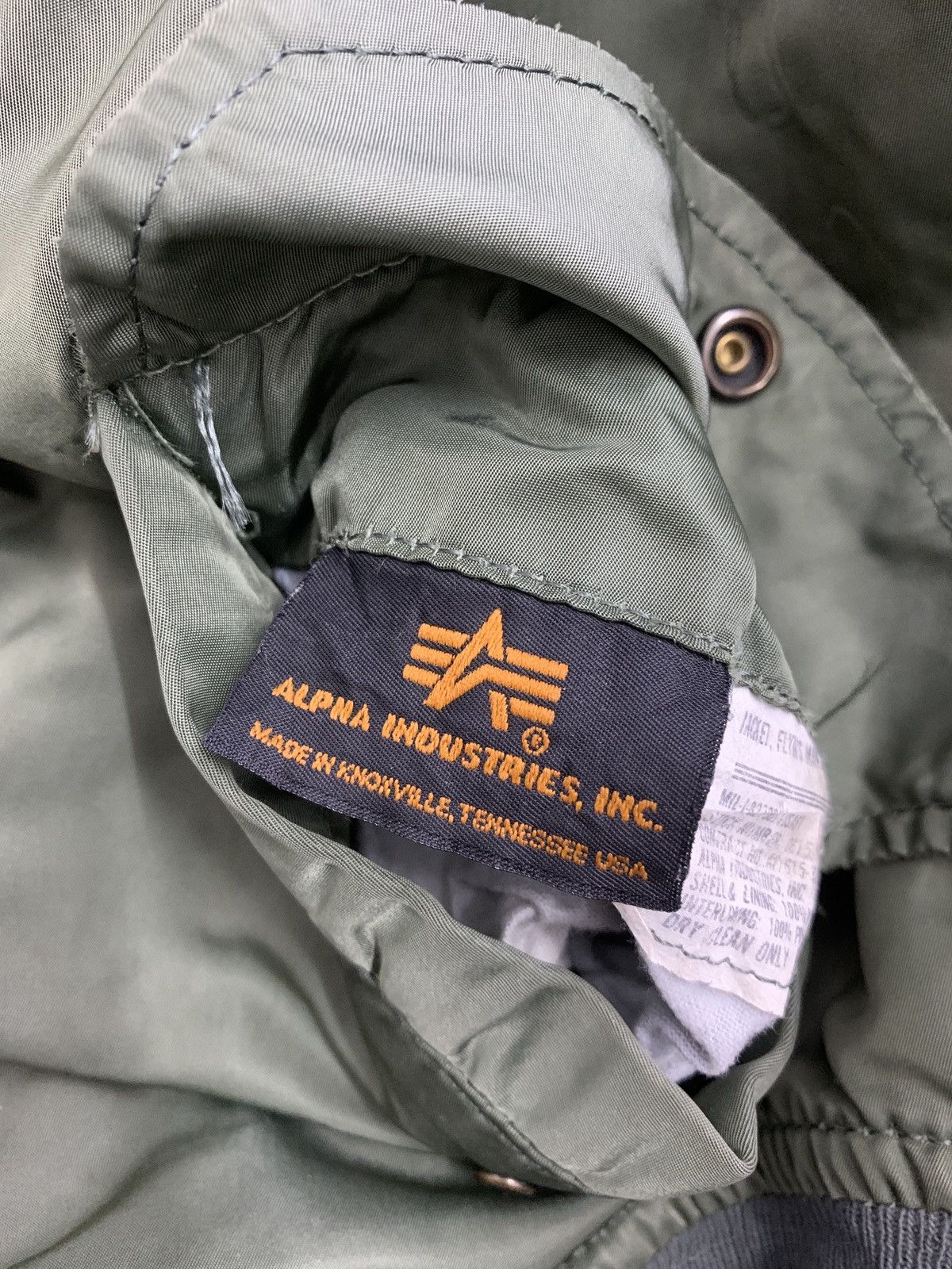 Alpha Industries VINTAGE ALPHA INDUSTRIES BOMBER JACKET Size US M / EU 48-50 / 2 - 6 Thumbnail