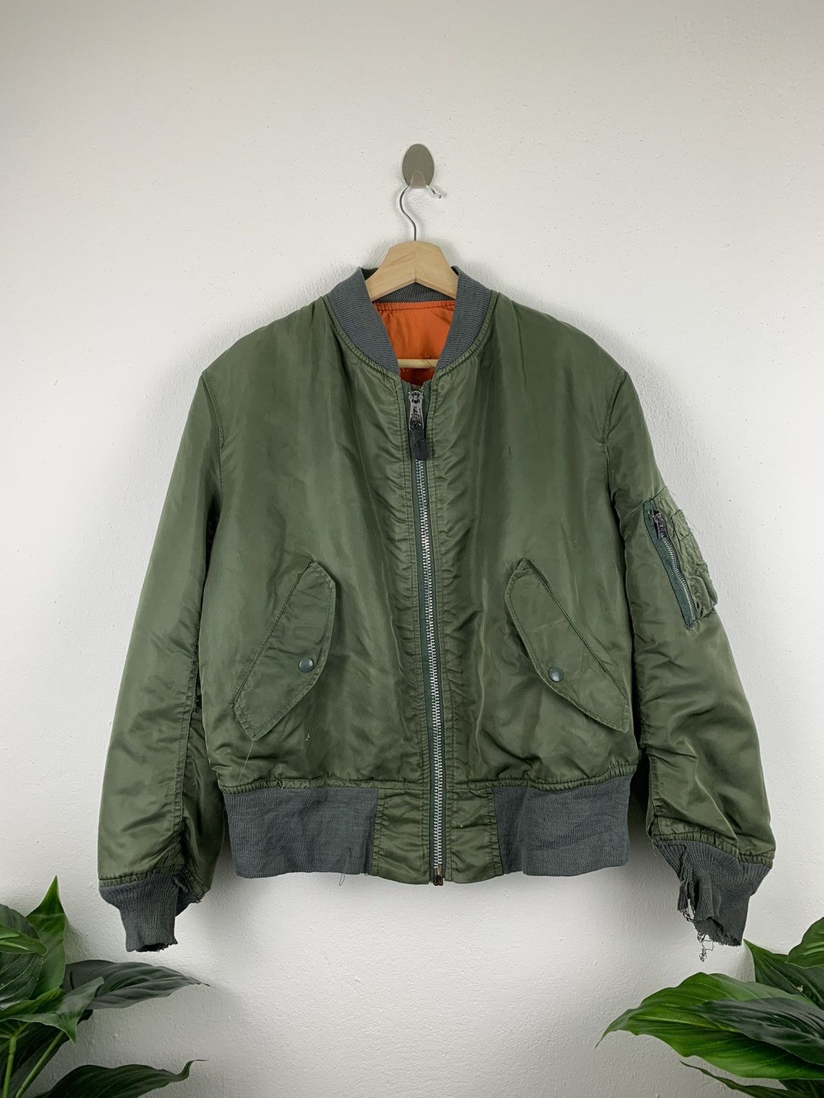 Alpha Industries VINTAGE ALPHA INDUSTRIES BOMBER JACKET Size US M / EU 48-50 / 2 - 1 Thumbnail