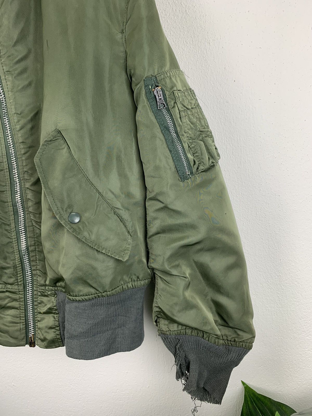 Alpha Industries VINTAGE ALPHA INDUSTRIES BOMBER JACKET Size US M / EU 48-50 / 2 - 2 Thumbnail