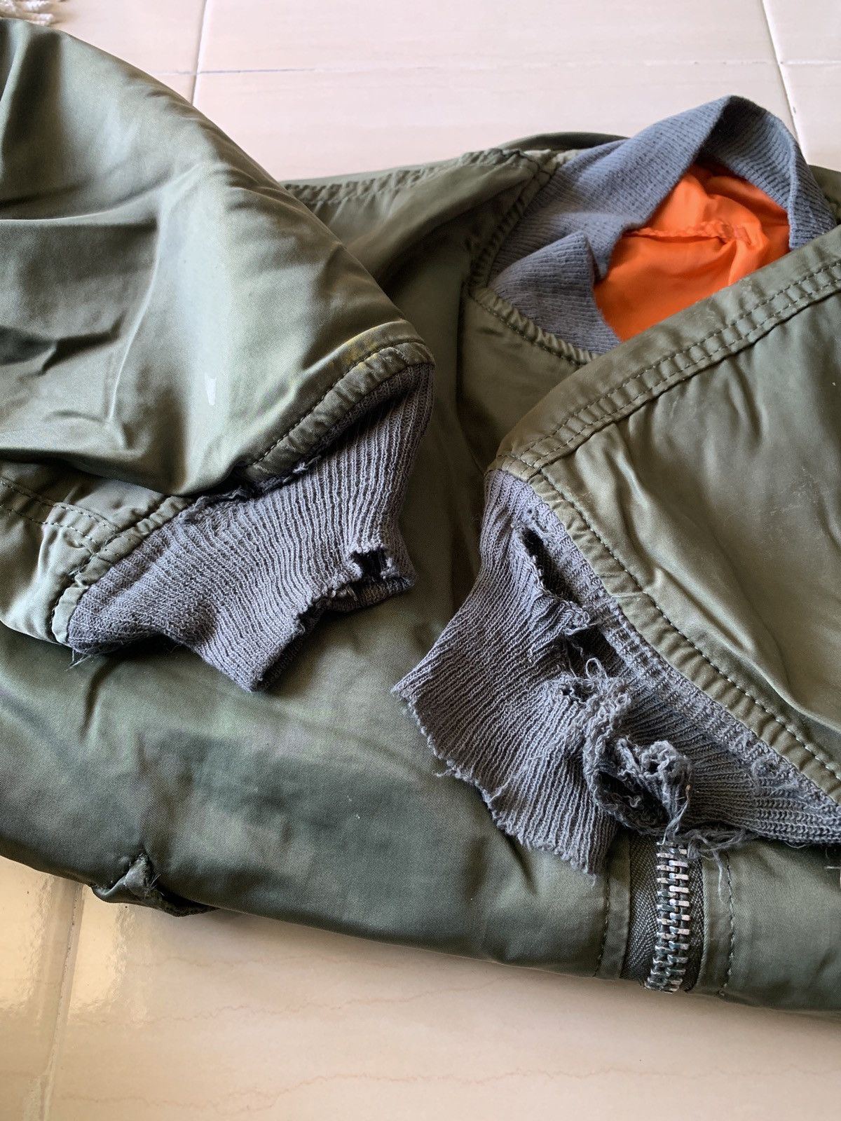 Alpha Industries VINTAGE ALPHA INDUSTRIES BOMBER JACKET Size US M / EU 48-50 / 2 - 8 Thumbnail
