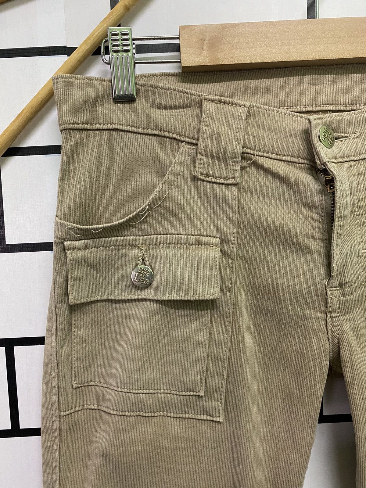 Lee UNION MADE BY LEE Low Rise Corduroy Bush Pants Size US 29 - 4 Thumbnail