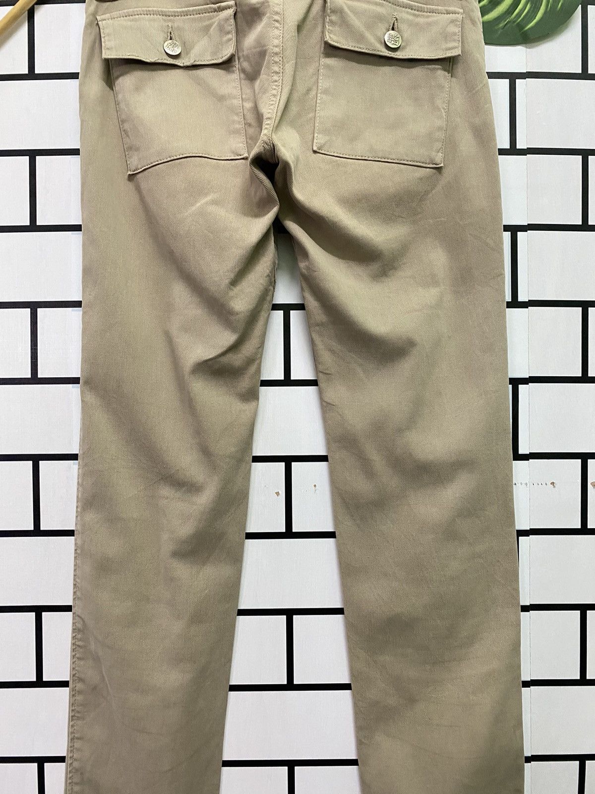 Lee UNION MADE BY LEE Low Rise Corduroy Bush Pants Size US 29 - 11 Thumbnail
