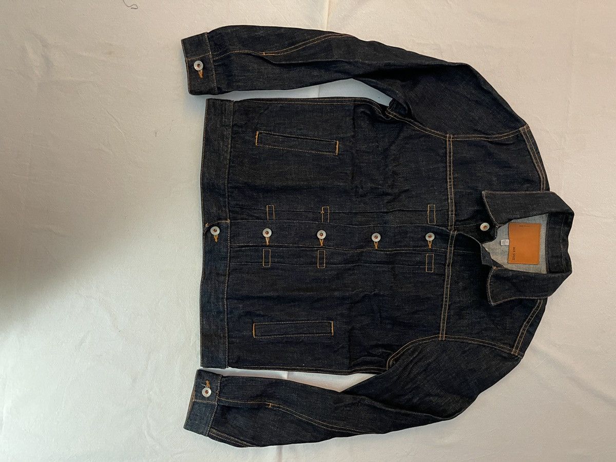 Jack Spade Raw Indigo SELVEDGE Denim Jacket Grailed