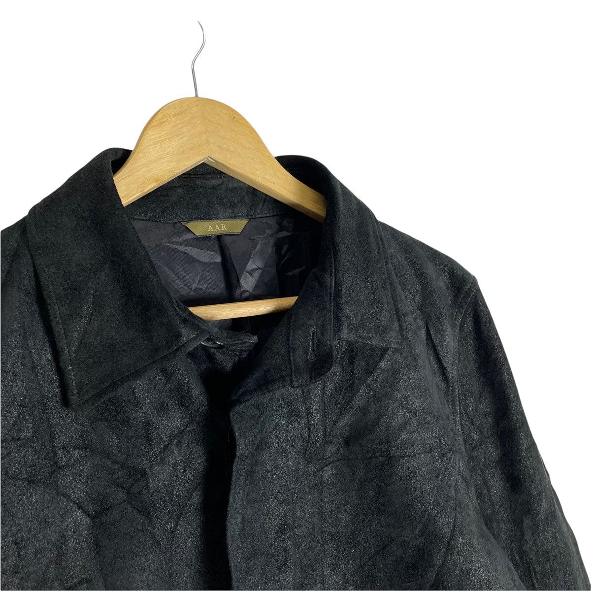 Yohji Yamamoto 🔥PIG SKIN SUEDE A.A.R YOHJI YAMAMOTO LEATHER JACKET Size US L / EU 52-54 / 3 - 5 Thumbnail