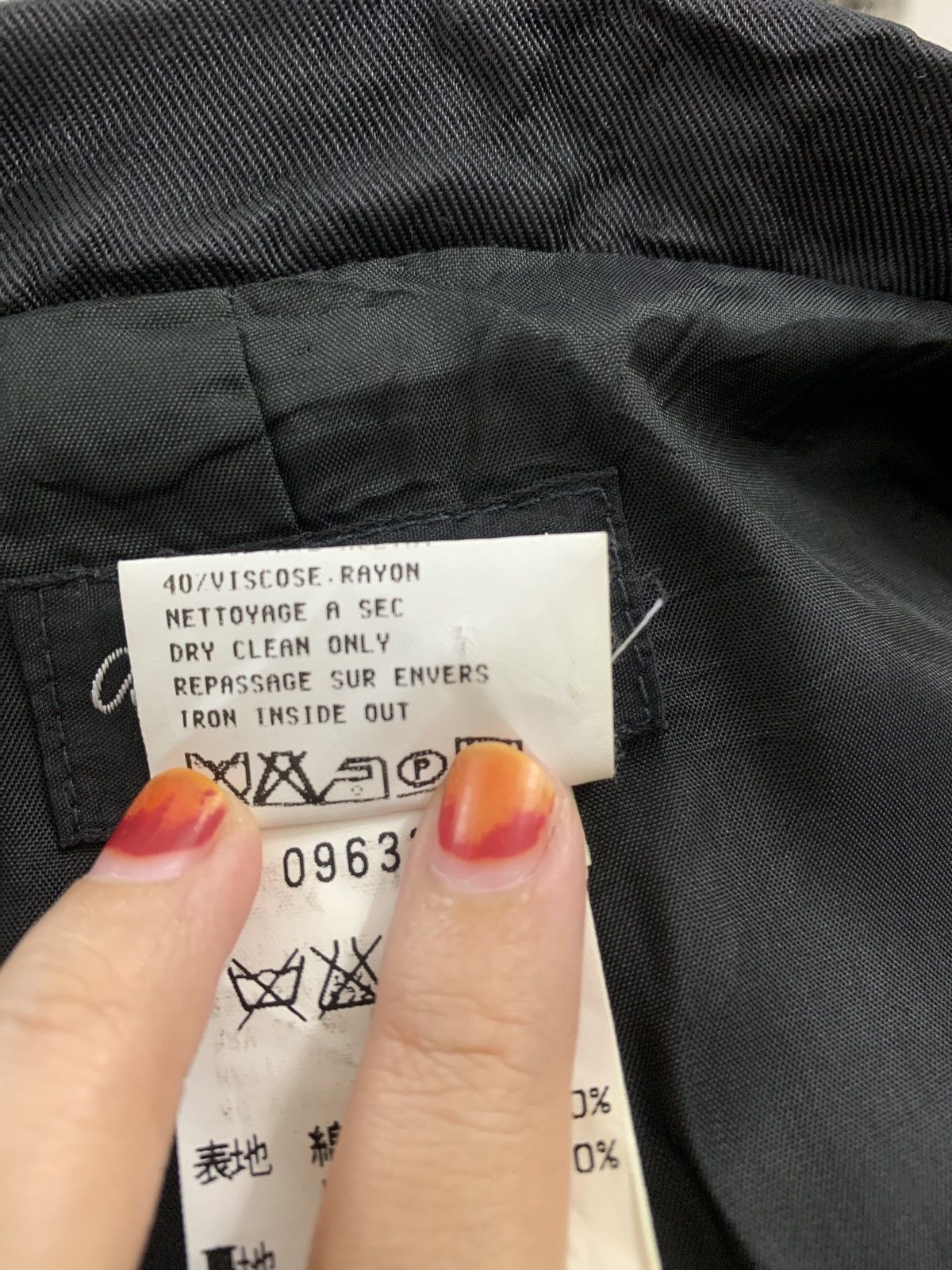 agnes b. Agnes B. Black jacket Size US M / EU 48-50 / 2 - 7 Thumbnail