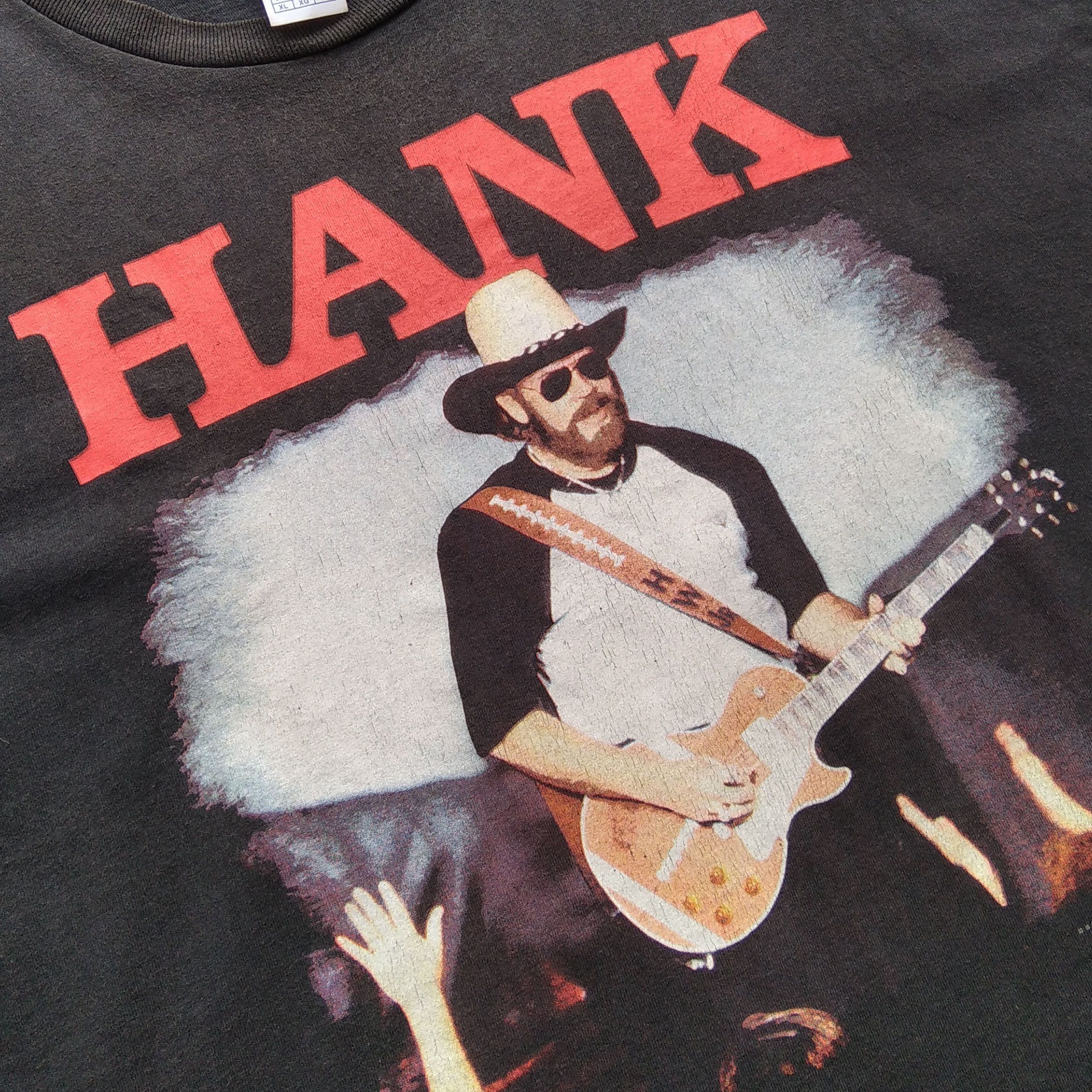 Band Tees Vintage 00s Hank Williams Jr. Tour Tshirt Size US XL / EU 56 / 4 - 3 Thumbnail