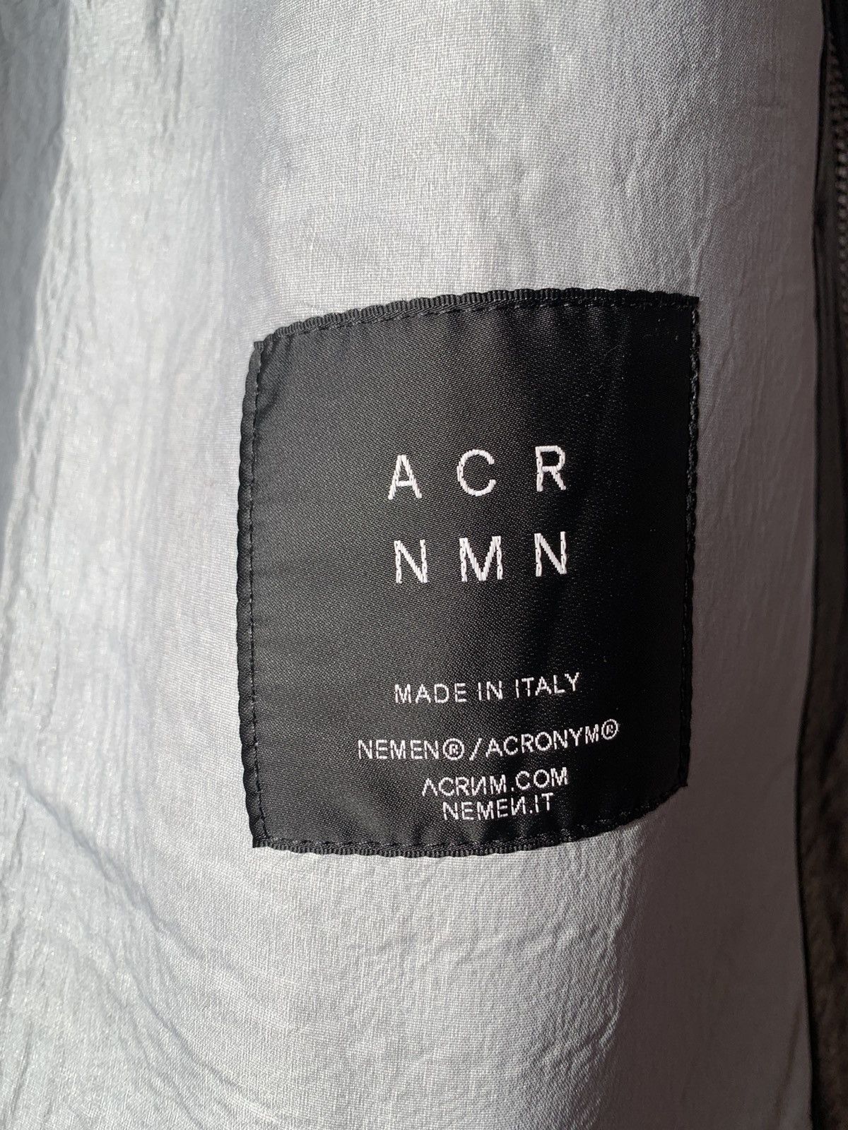 Acronym NMN_ACR_J40_L size medium 3 layer leather jacket Size US M / EU 48-50 / 2 - 3 Thumbnail