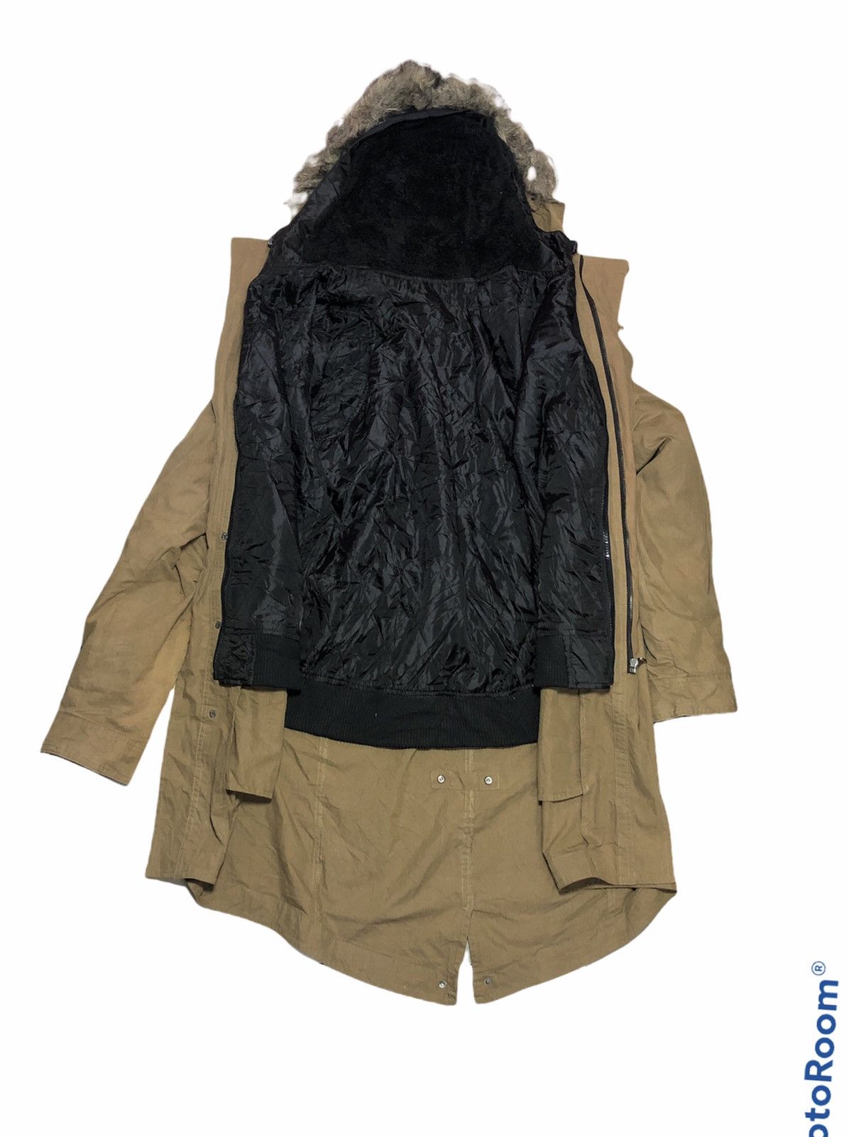 Michel Klein Klein Plus Homme 2 In 1 Parkas + Reversible Jacket Size US S / EU 44-46 / 1 - 3 Thumbnail